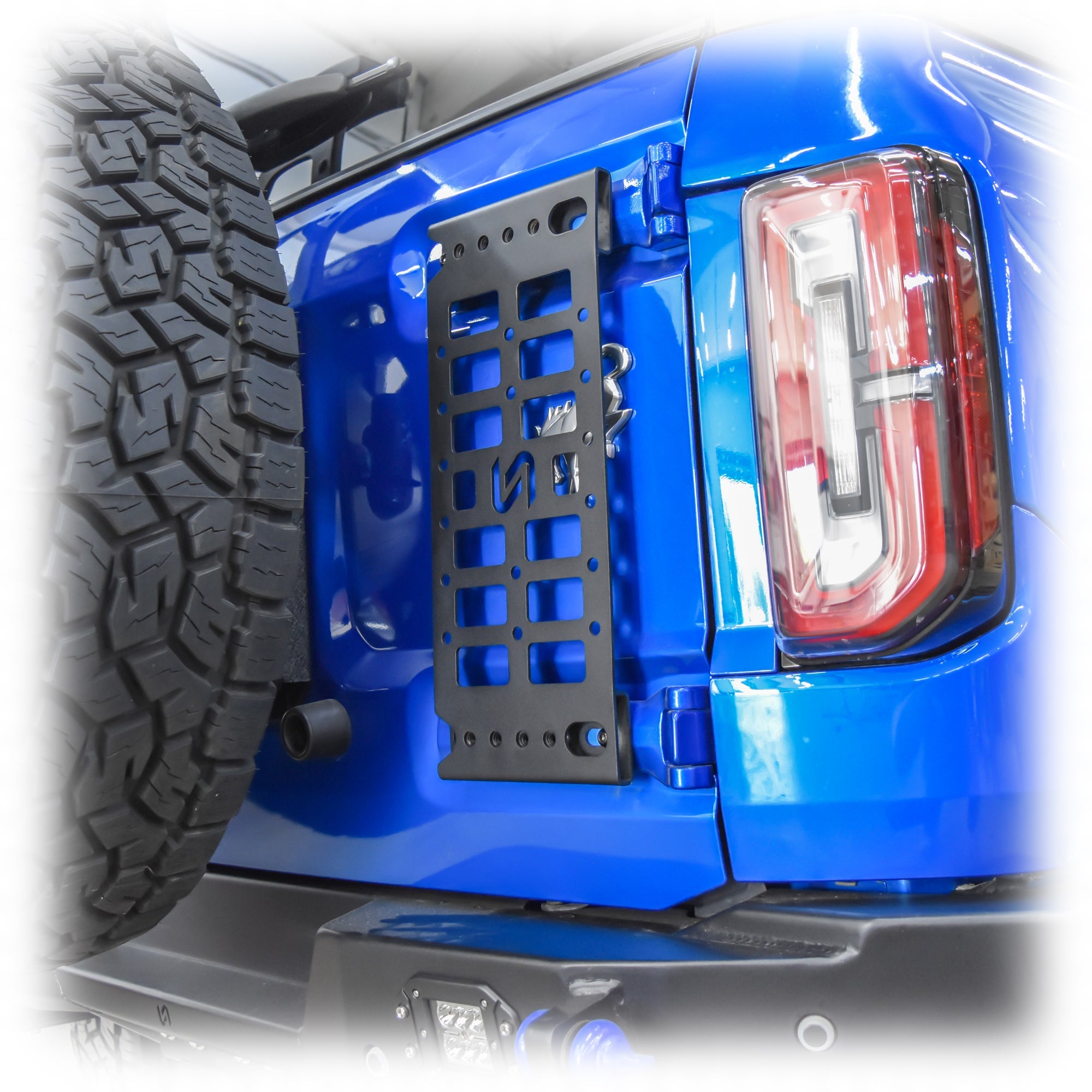 2021+ Bronco Tailgate Molle Panel/ Mount - Turn Offroad
