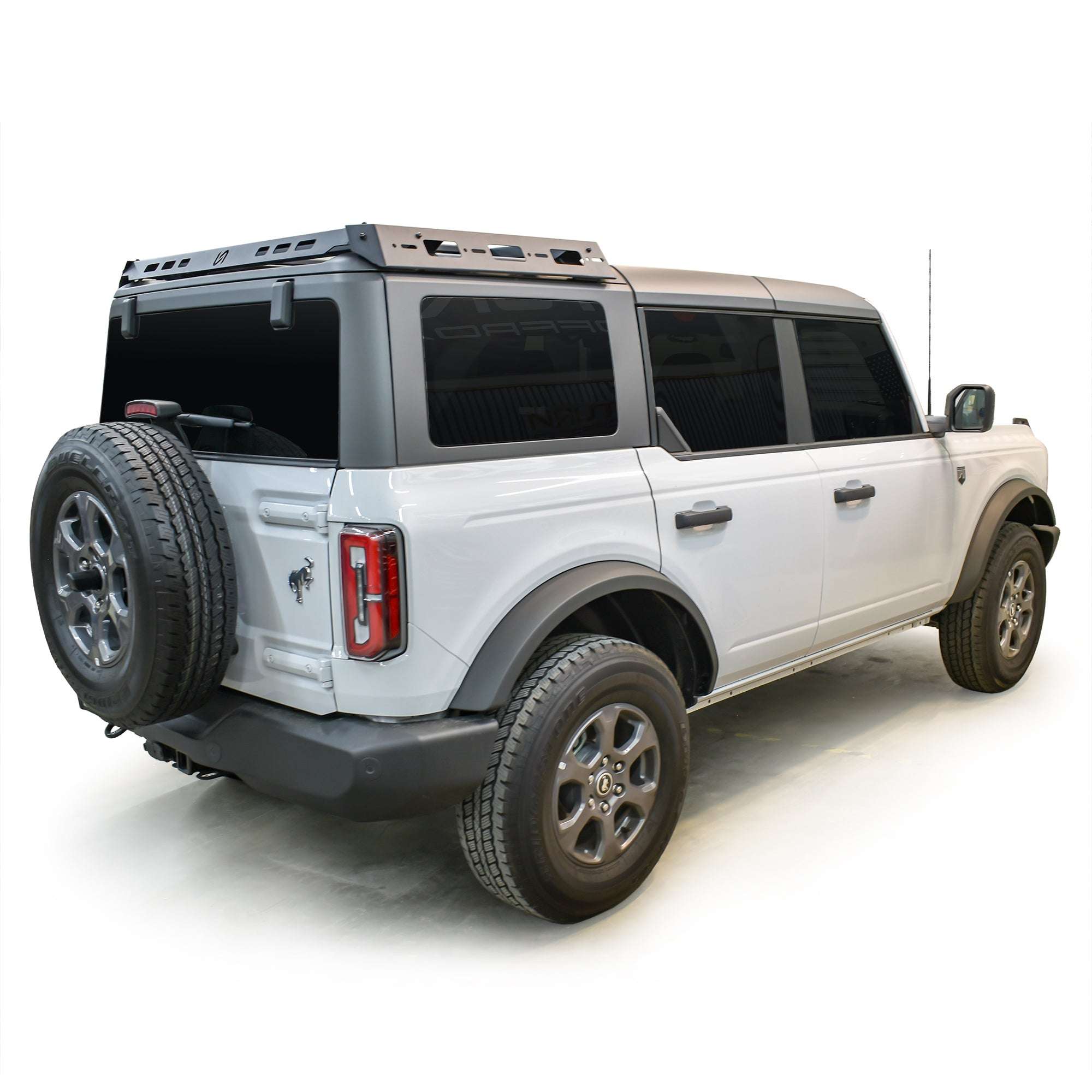2021+ Ford Bronco 4 Door Hard Top Half Roof Rack - Turn Offroad