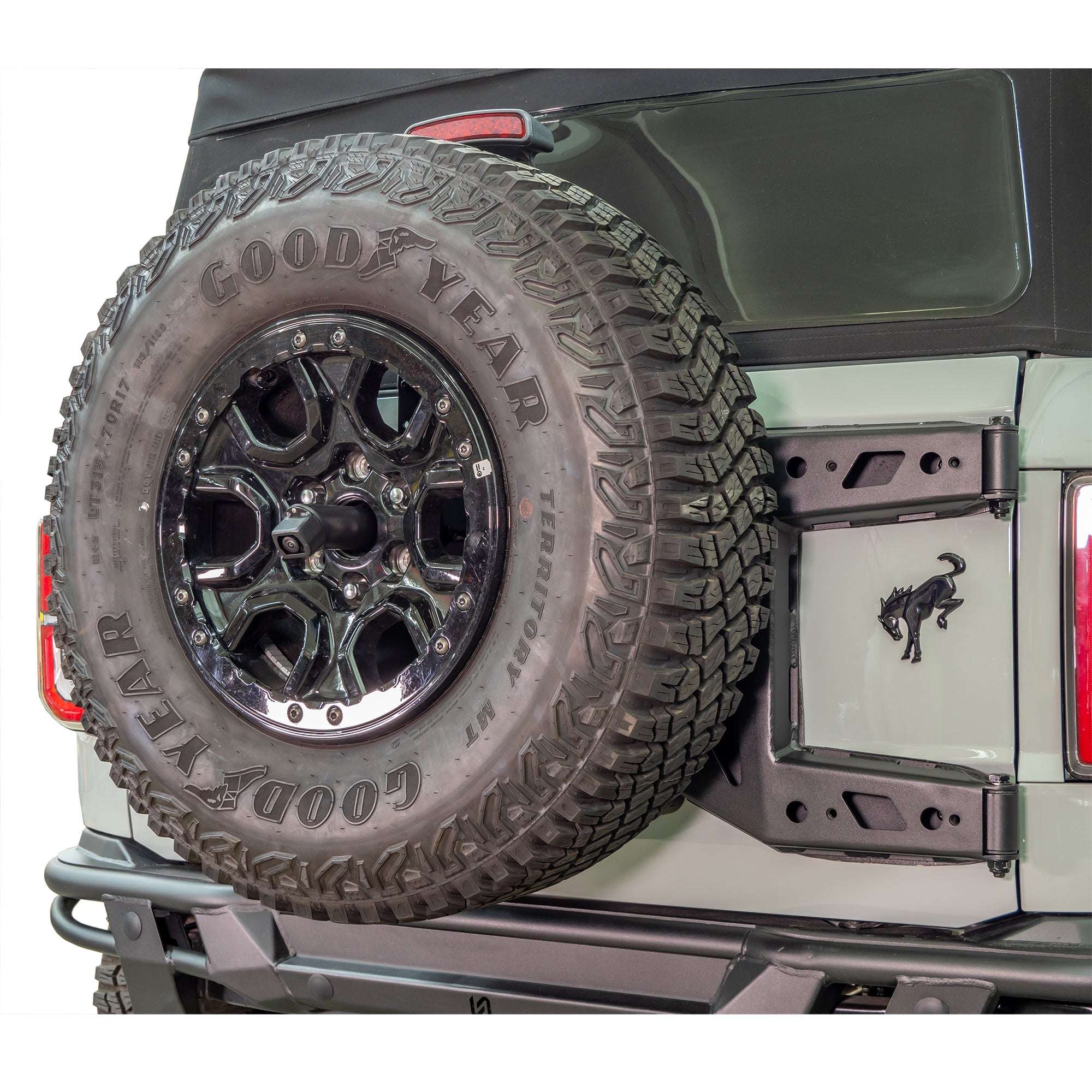 2021+ Ford Bronco Adjustable Tire Carrier & Camera Mount - Turn Offroad
