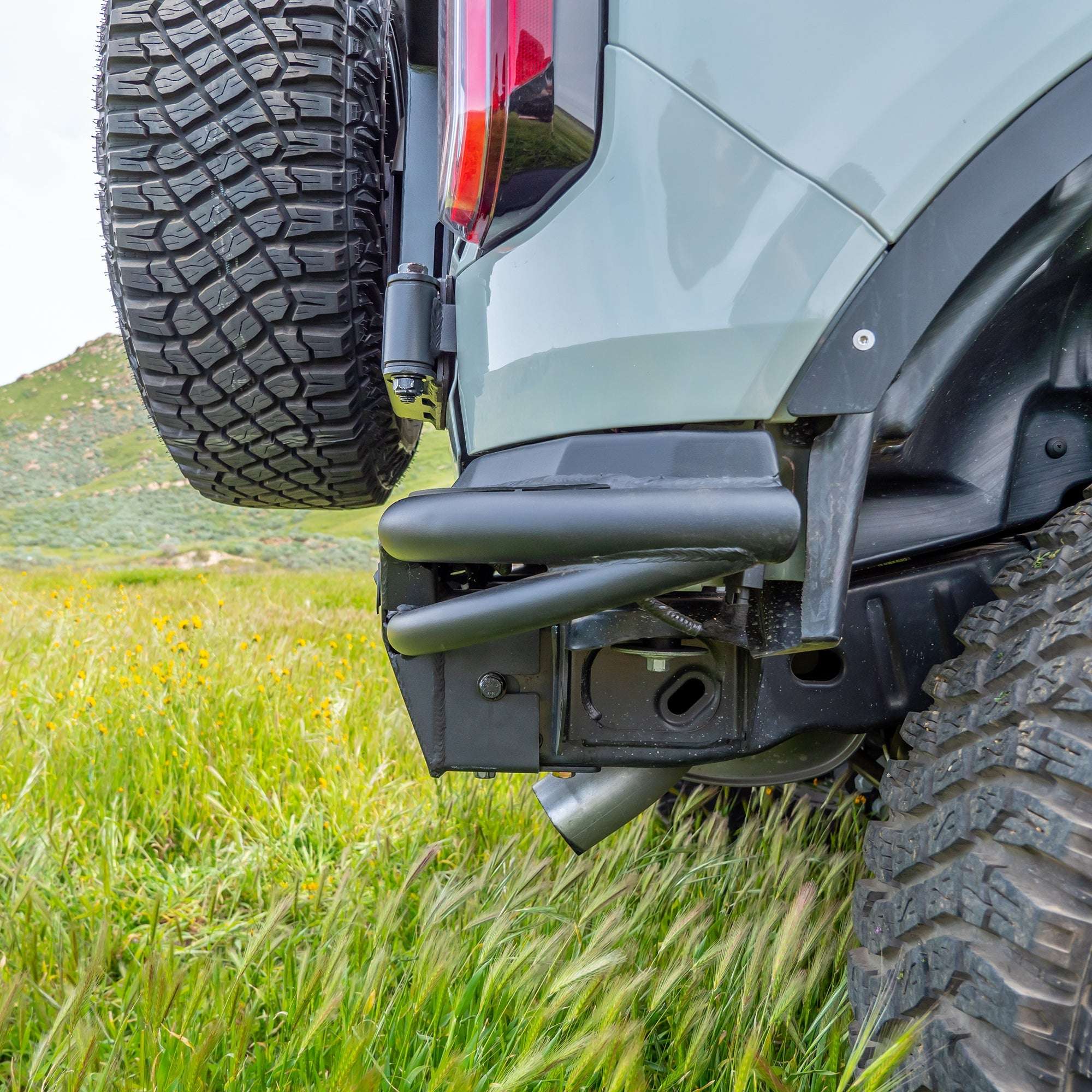 2021+ Ford Bronco Baja Tubular Rear Bumper - Turn Offroad