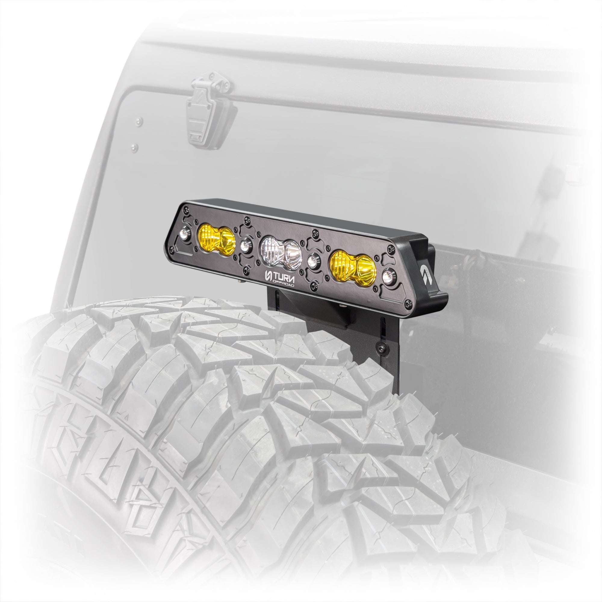 2021+ Ford Bronco Billet Chase Light / 3rd Brake Light - Turn Offroad