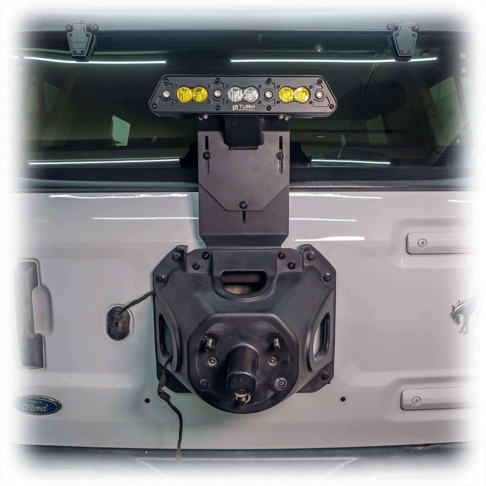 2021+ Ford Bronco Billet Chase Light / 3rd Brake Light - Turn Offroad