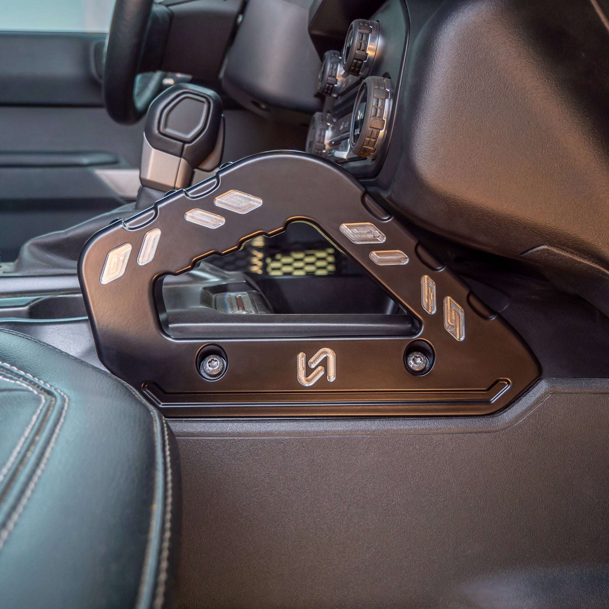 2021+ Ford Bronco Billet Middle Handle - Turn Offroad
