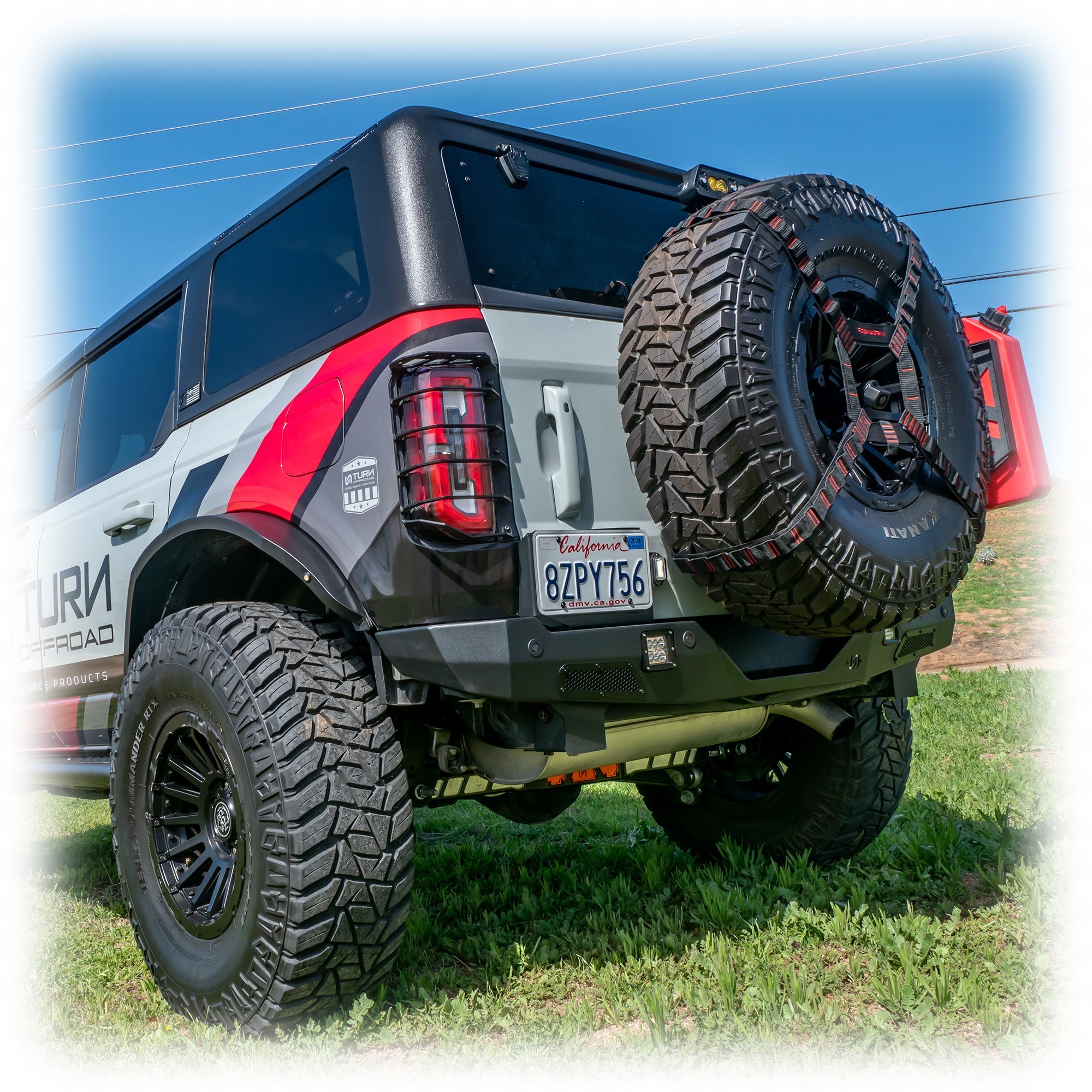 2021+ Ford Bronco Hyperlyte Rear Bumper - Turn Offroad