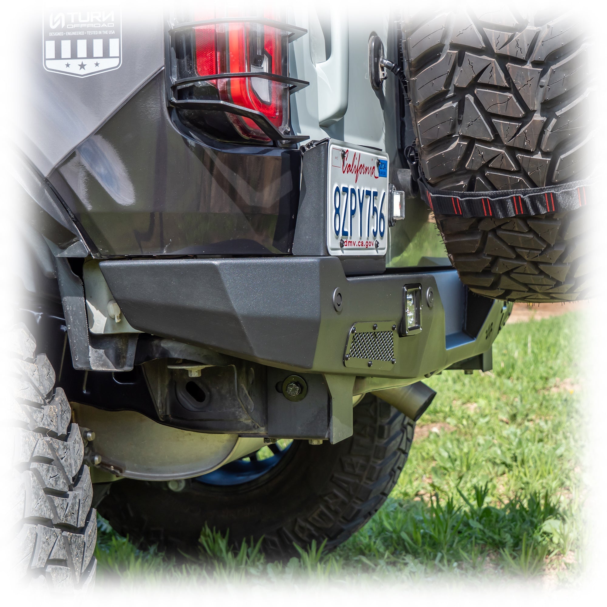 2021+ Ford Bronco Hyperlyte Rear Bumper - Turn Offroad