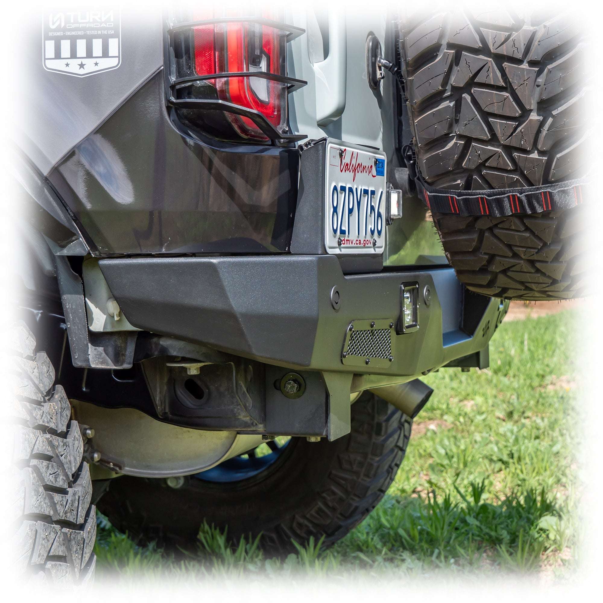 2021+ Ford Bronco Hyperlyte Rear Bumper - Turn Offroad