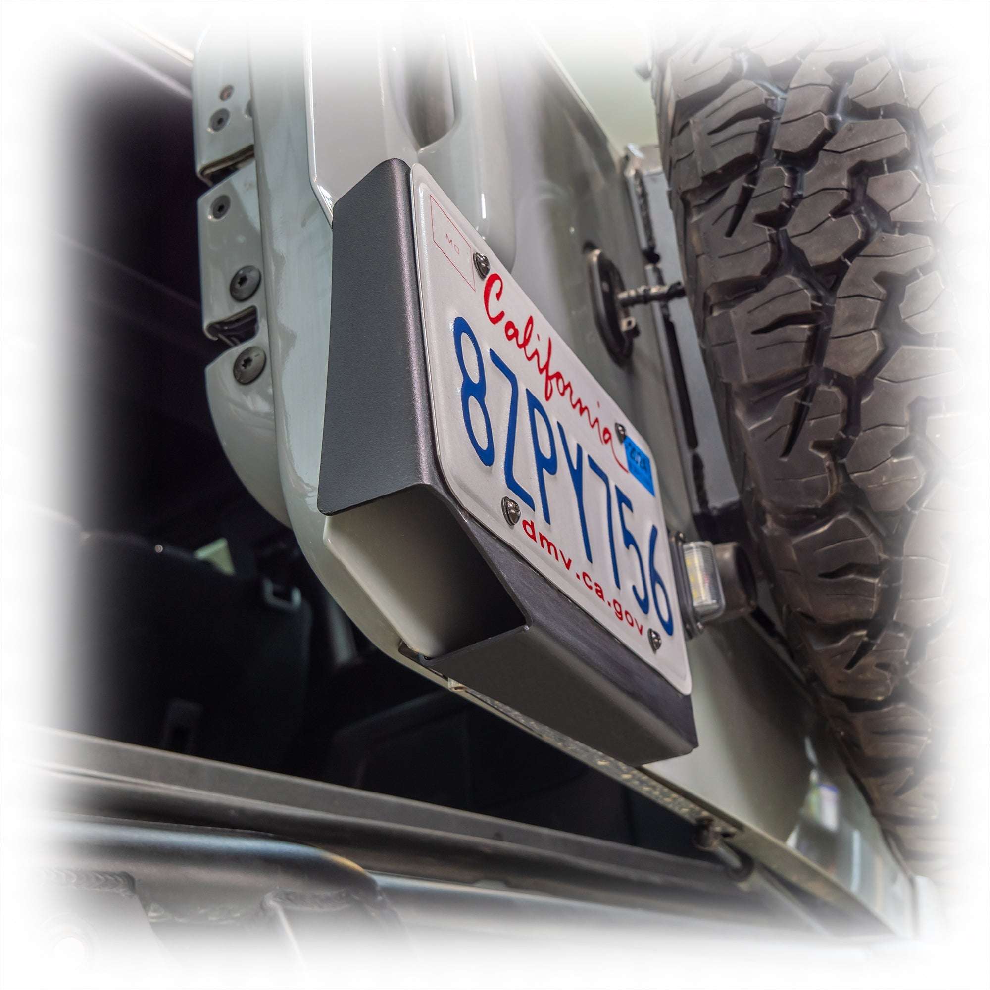 2021+ Ford Bronco License Plate Relocation Bracket - Turn Offroad