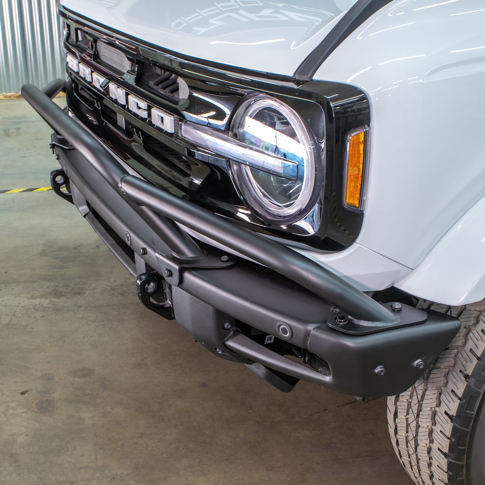 2021+ Ford Bronco OEM Modular Bumper Baja Bull Bar - Turn Offroad