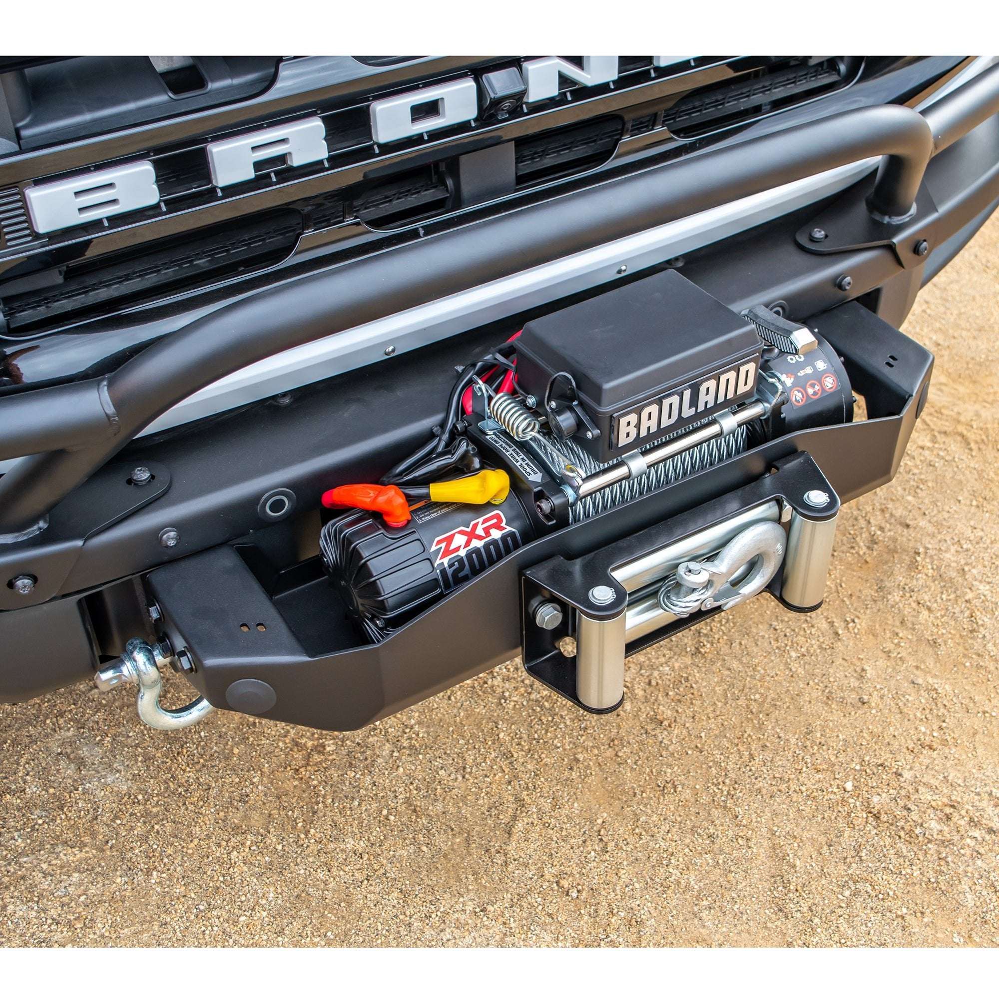 2021+ Ford Bronco OEM Modular Bumper / Raptor Winch Plate - Turn Offroad