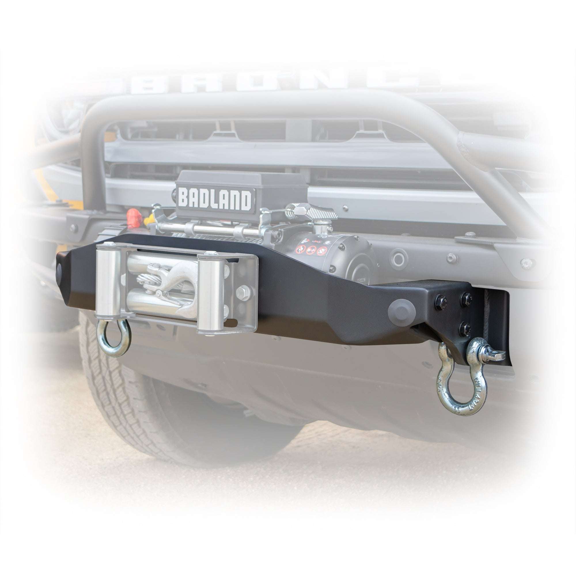 2021+ Ford Bronco OEM Modular Bumper / Raptor Winch Plate - Turn Offroad
