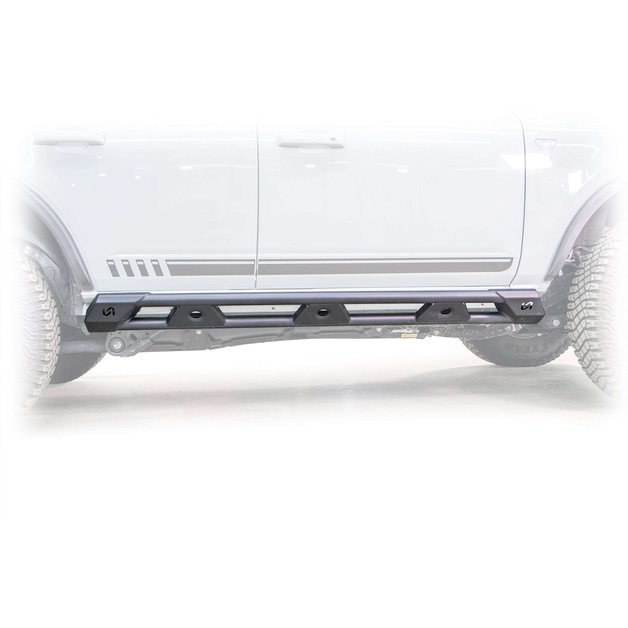 2021+ Ford Bronco Rock Sliders 4 - Door - Turn Offroad