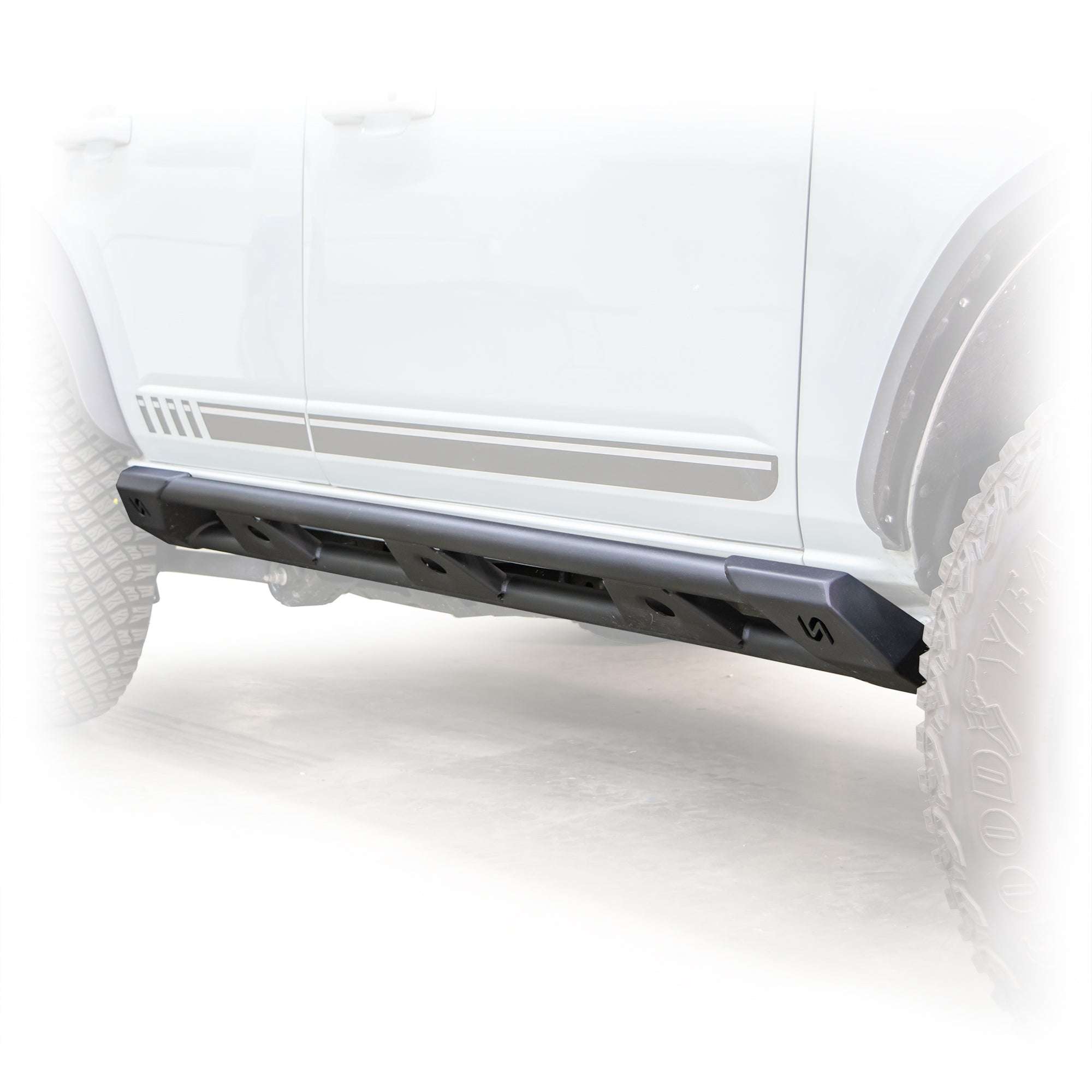 2021+ Ford Bronco Rock Sliders 4 - Door - Turn Offroad