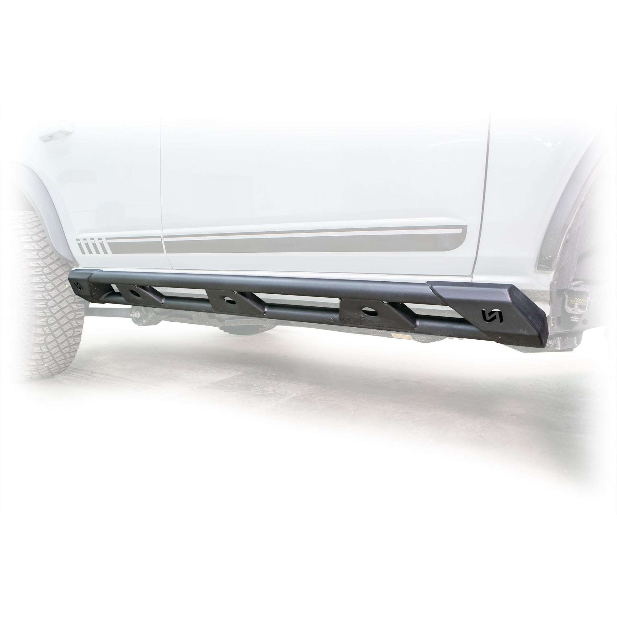 2021+ Ford Bronco Rock Sliders 4 - Door - Turn Offroad