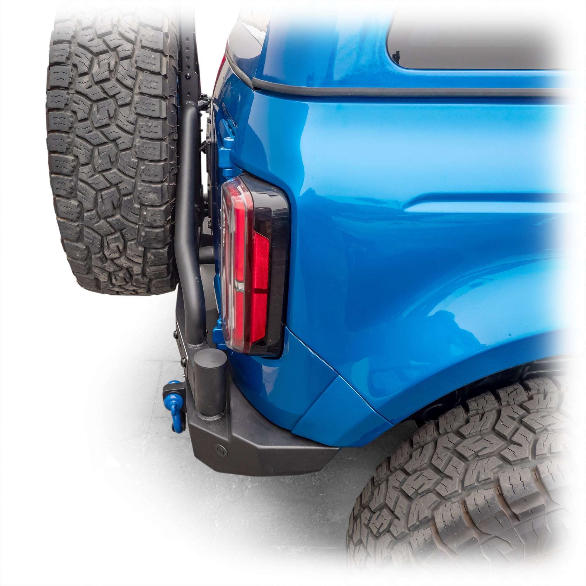 2021+ Ford Bronco Swing - Out Tire Carrier with Lights - Turn Offroad