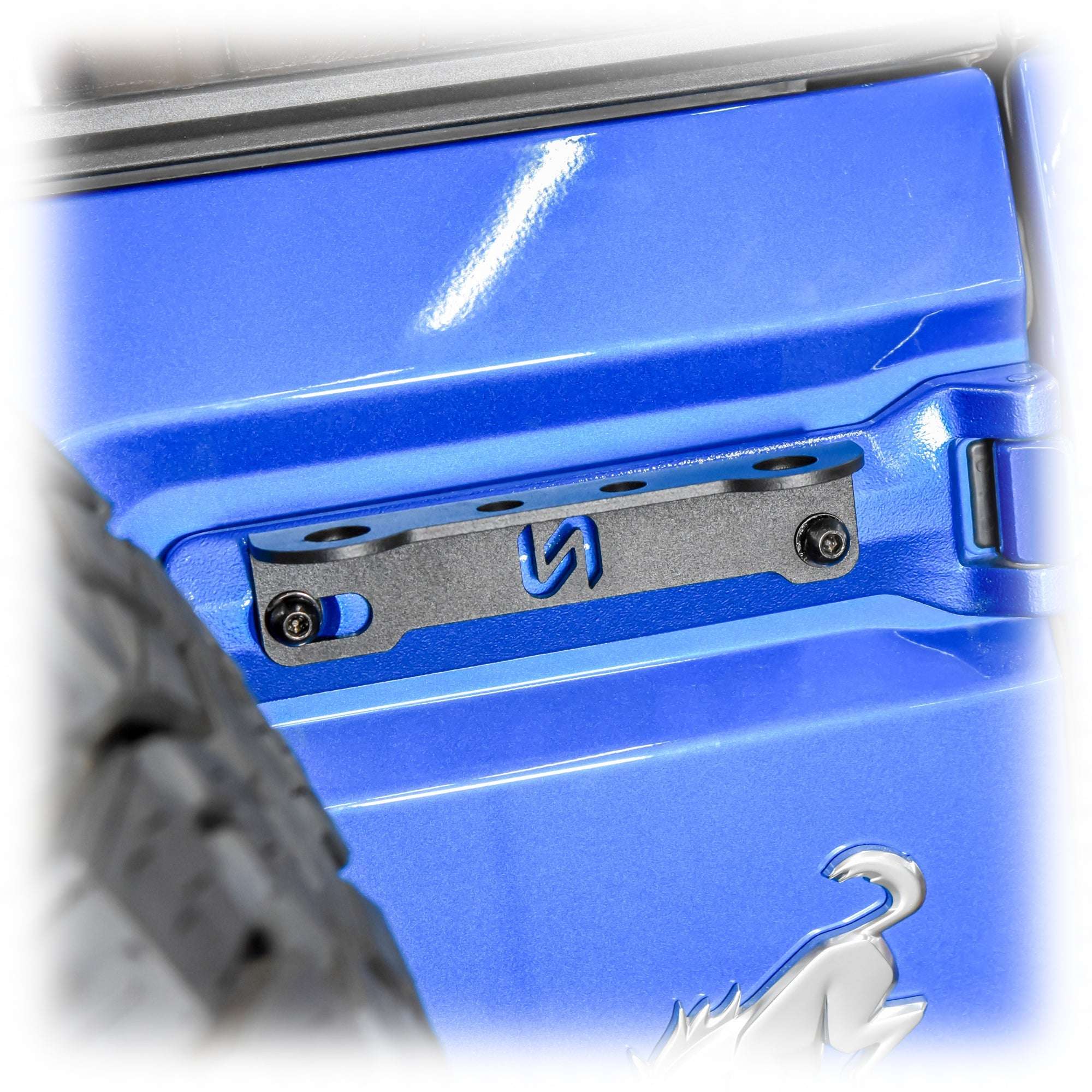 2021+ Ford Bronco Tailgate Hinge Antenna/Whip Mount - Turn Offroad