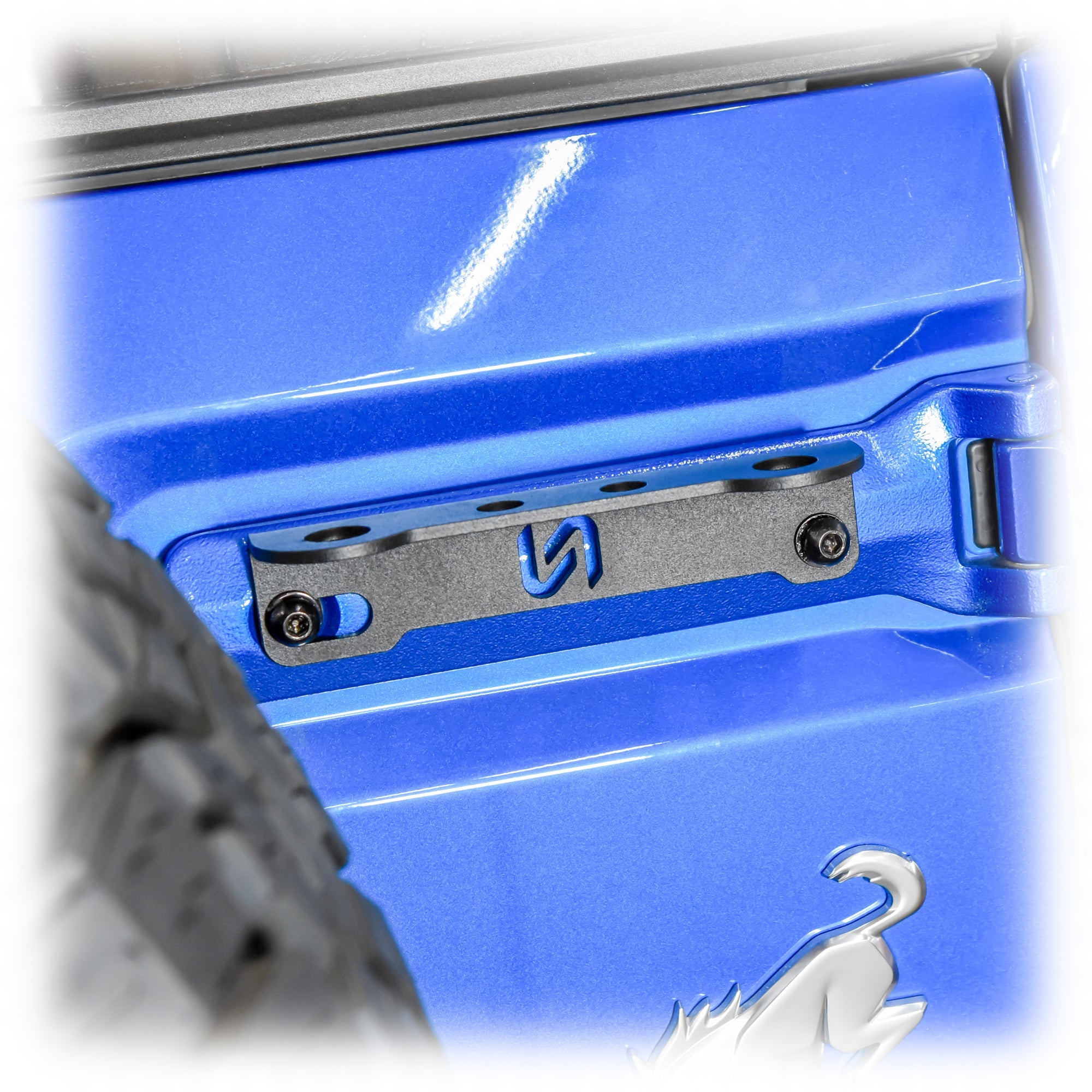 2021+ Ford Bronco Tailgate Hinge Antenna/Whip Mount - Turn Offroad