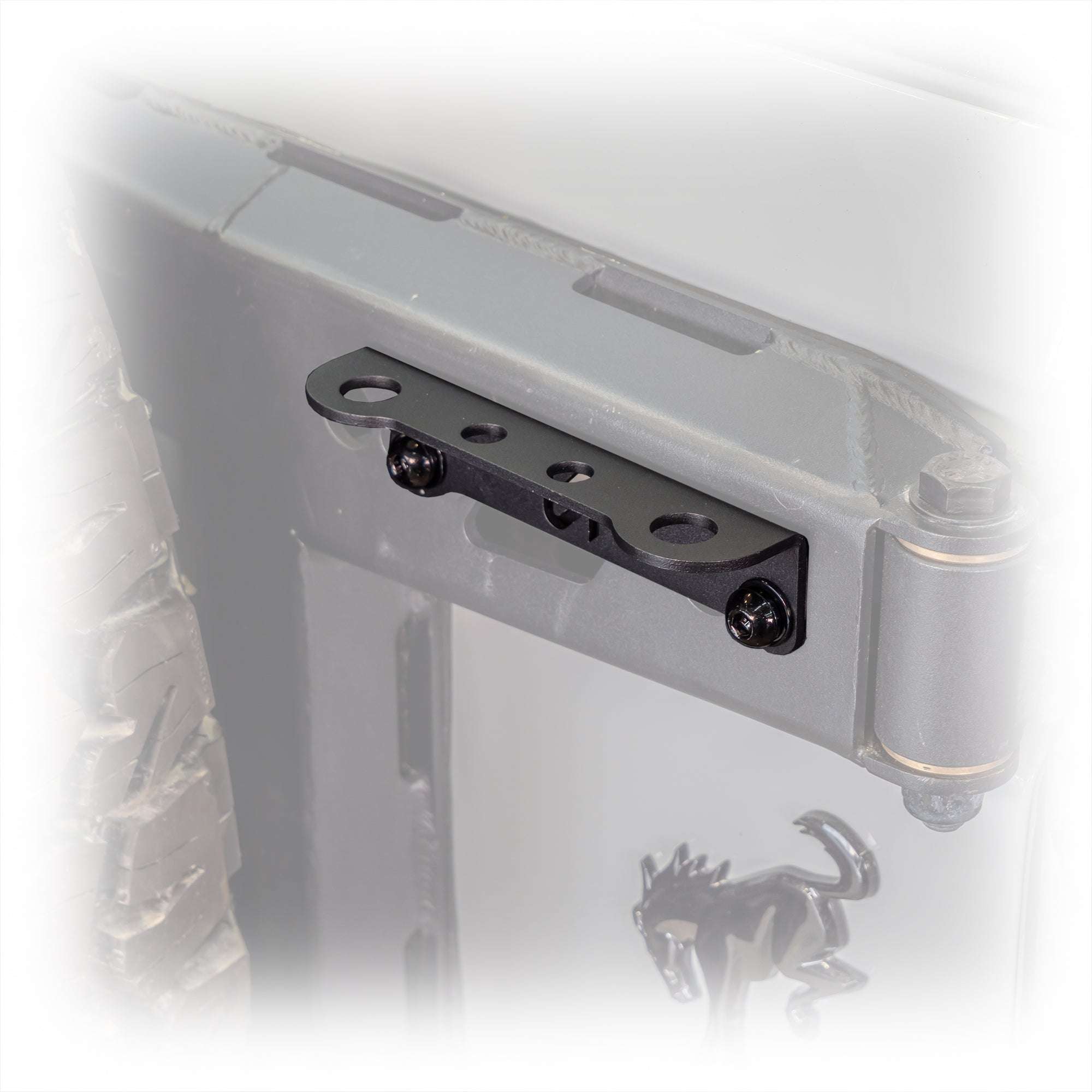2021+ Ford Bronco Tailgate Hinge Antenna/Whip Mount - Turn Offroad