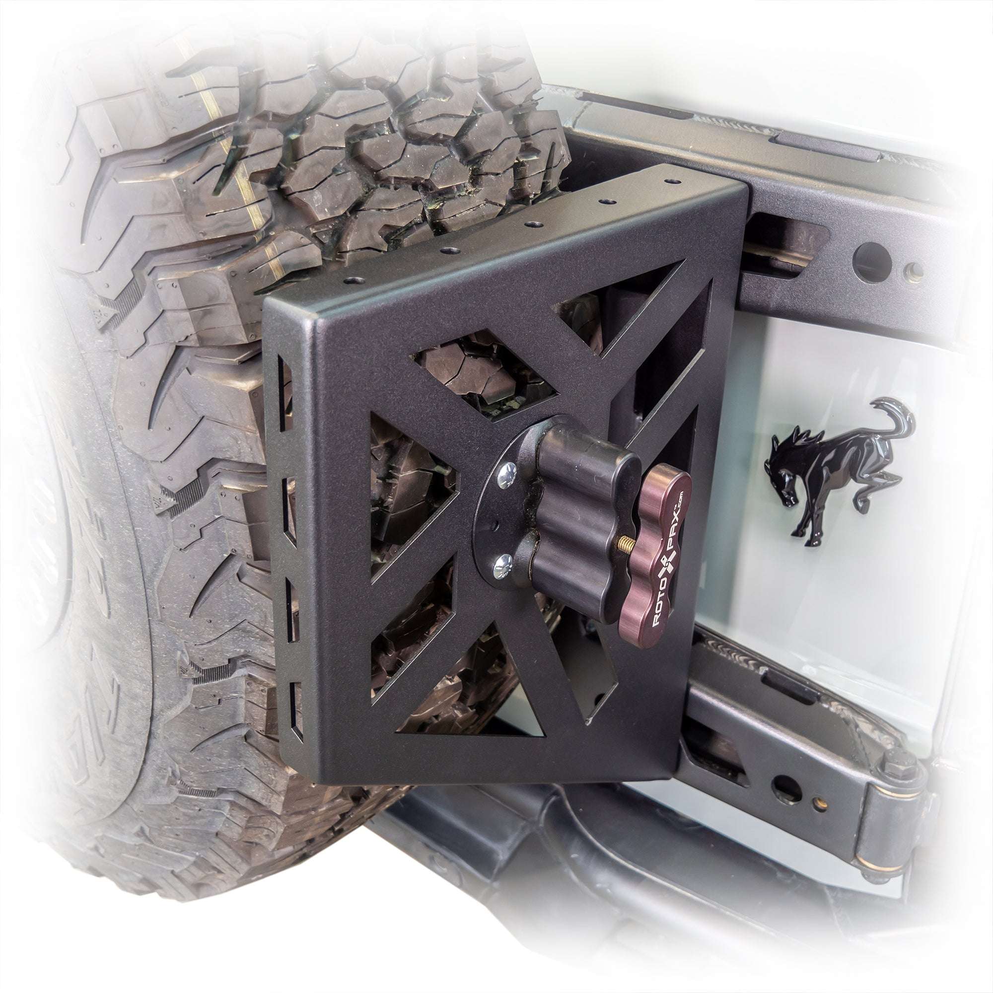 2021+ Ford Bronco Tailgate Rotopax Mount - Turn Offroad
