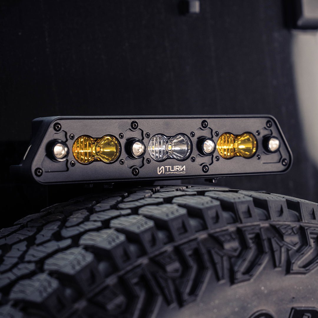 Billet Chase Light and 3rd Brake Light for Ford Bronco - Turn Offroad