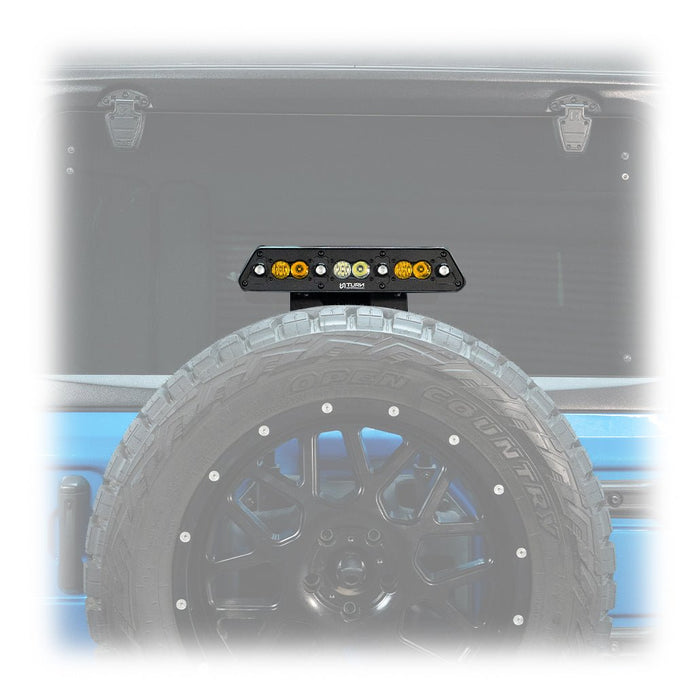 Billet Chase Light and 3rd Brake Light for Jeep Wrangler JL - Turn Offroad
