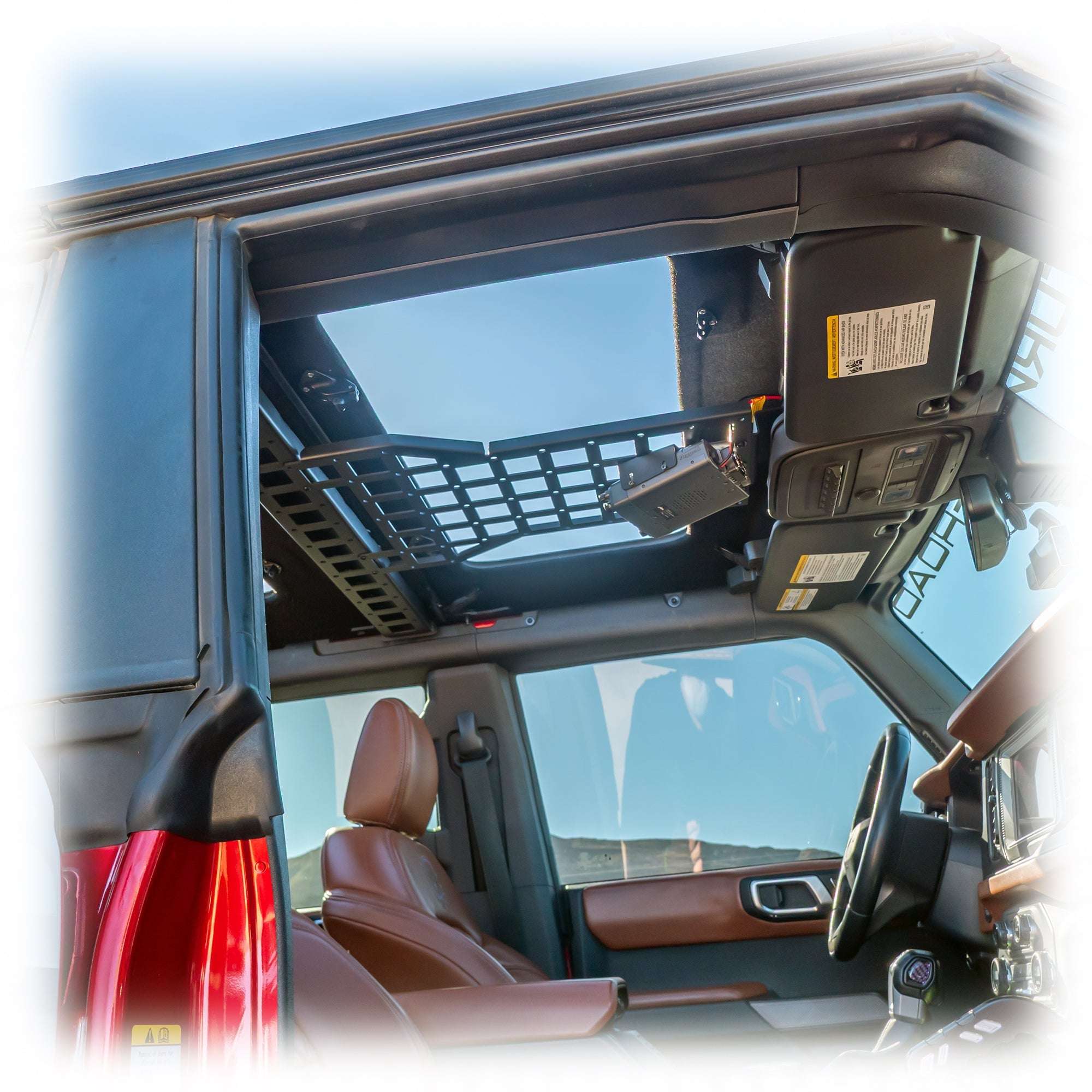 Cage Brace & Overhead Molle | 2021 - 2026 Ford Bronco | 4 Door - Turn Offroad