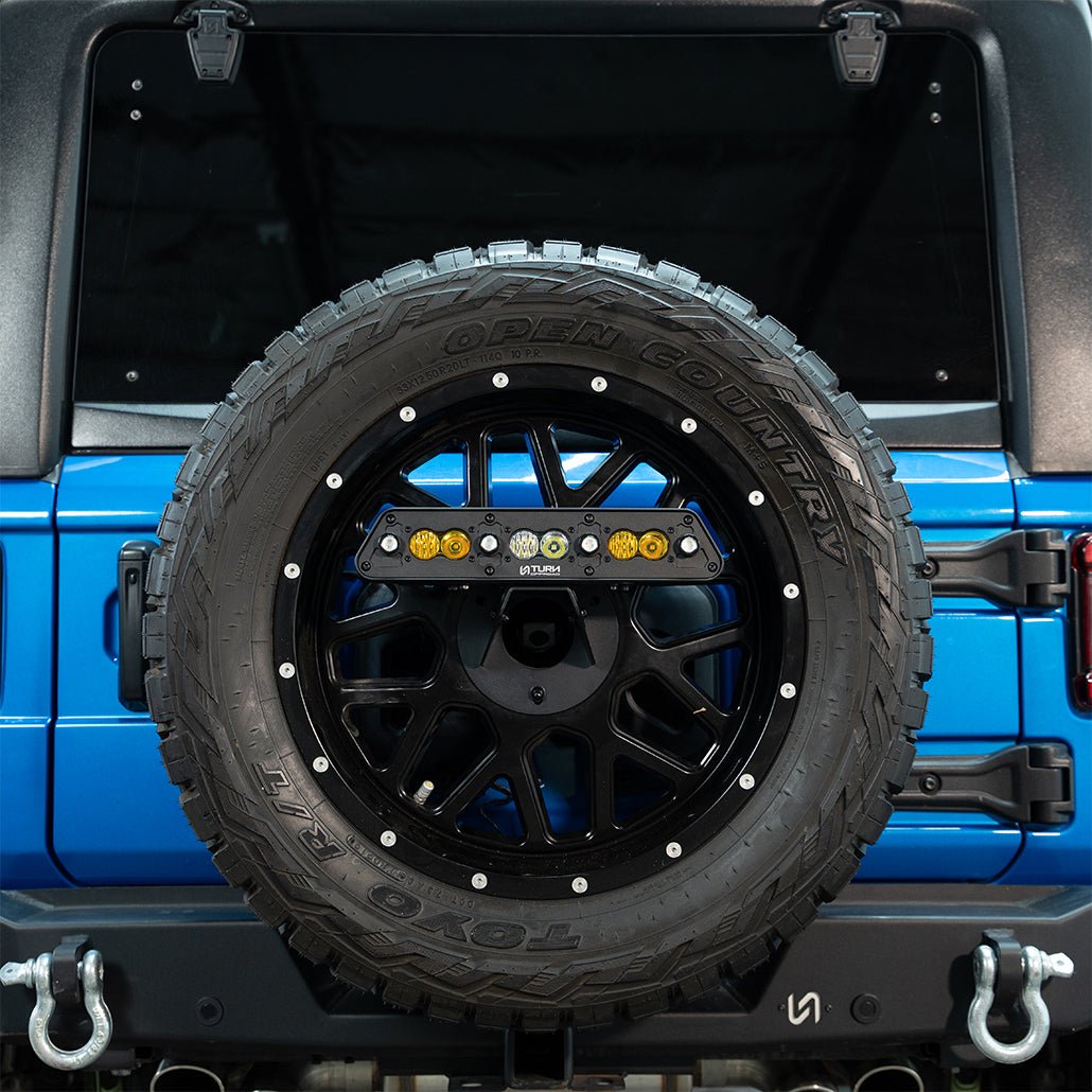 Center-Mount 3rd Brake Light and Chase Light for Jeep Wrangler JL - Turn Offroad