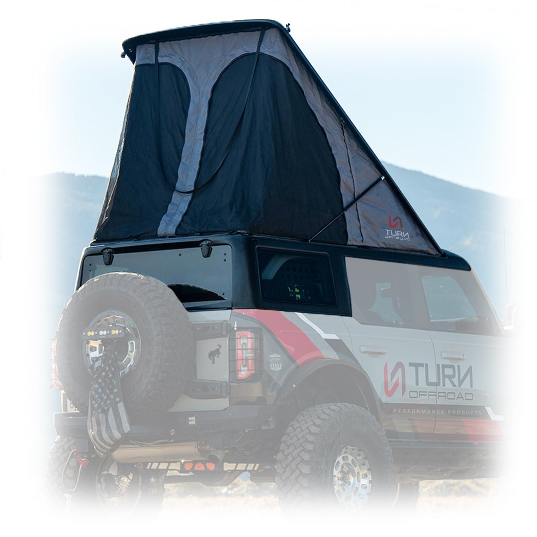 Hard Top Tent for Ford Bronco 4-Door and Bronco Raptor - Turn Offroad