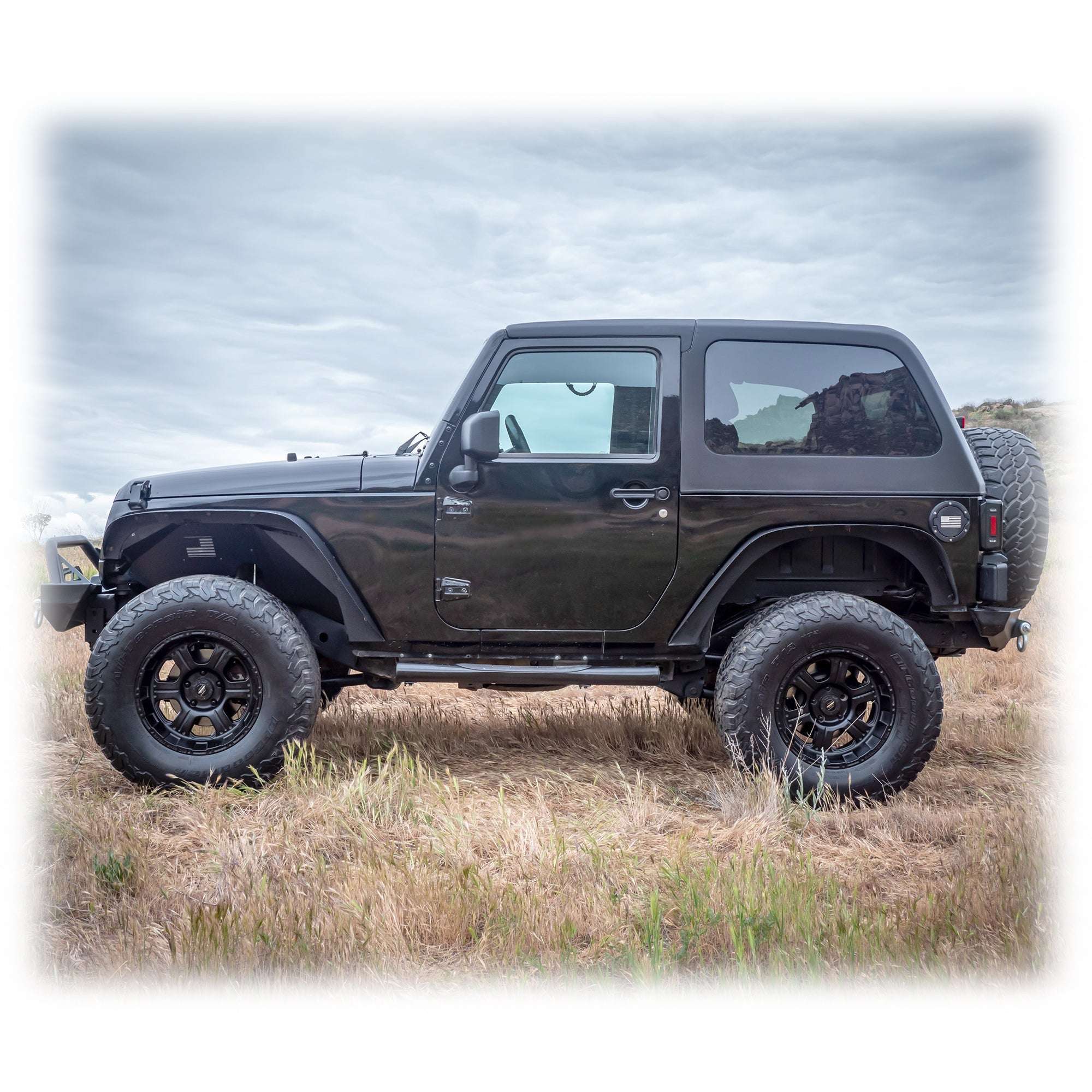 Jeep JK 2‑Door Fastback 2‑Piece Hard Top | 2007–2018 - Turn Offroad