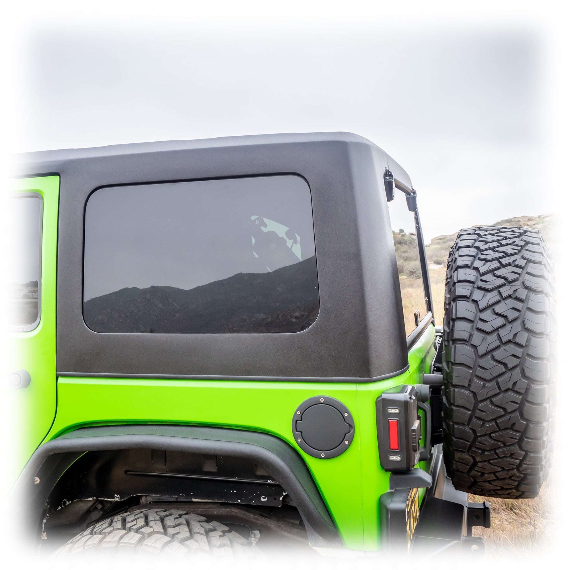 Jeep JK 4‑Door Squareback 2‑Piece Hard Top | 2007–2018 - Turn Offroad