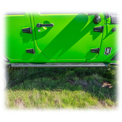 Jeep JK Rock Slider Steps with Frame - Mount System | 2007 - 2018 - Turn Offroad