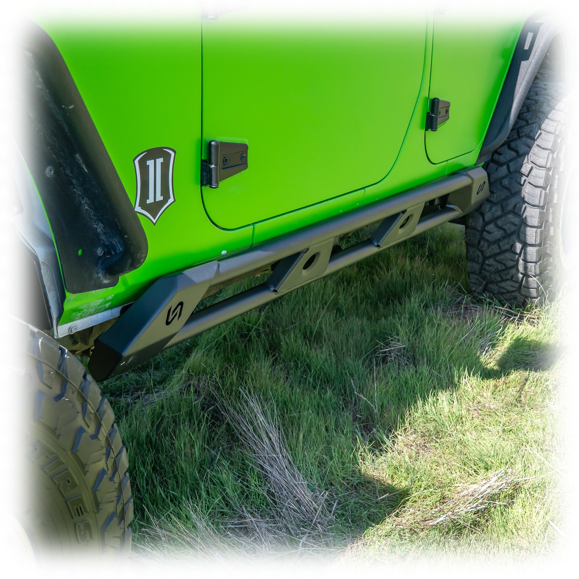 Jeep JK Rock Sliders | Frame - Mount System | 2007–2018 - Turn Offroad