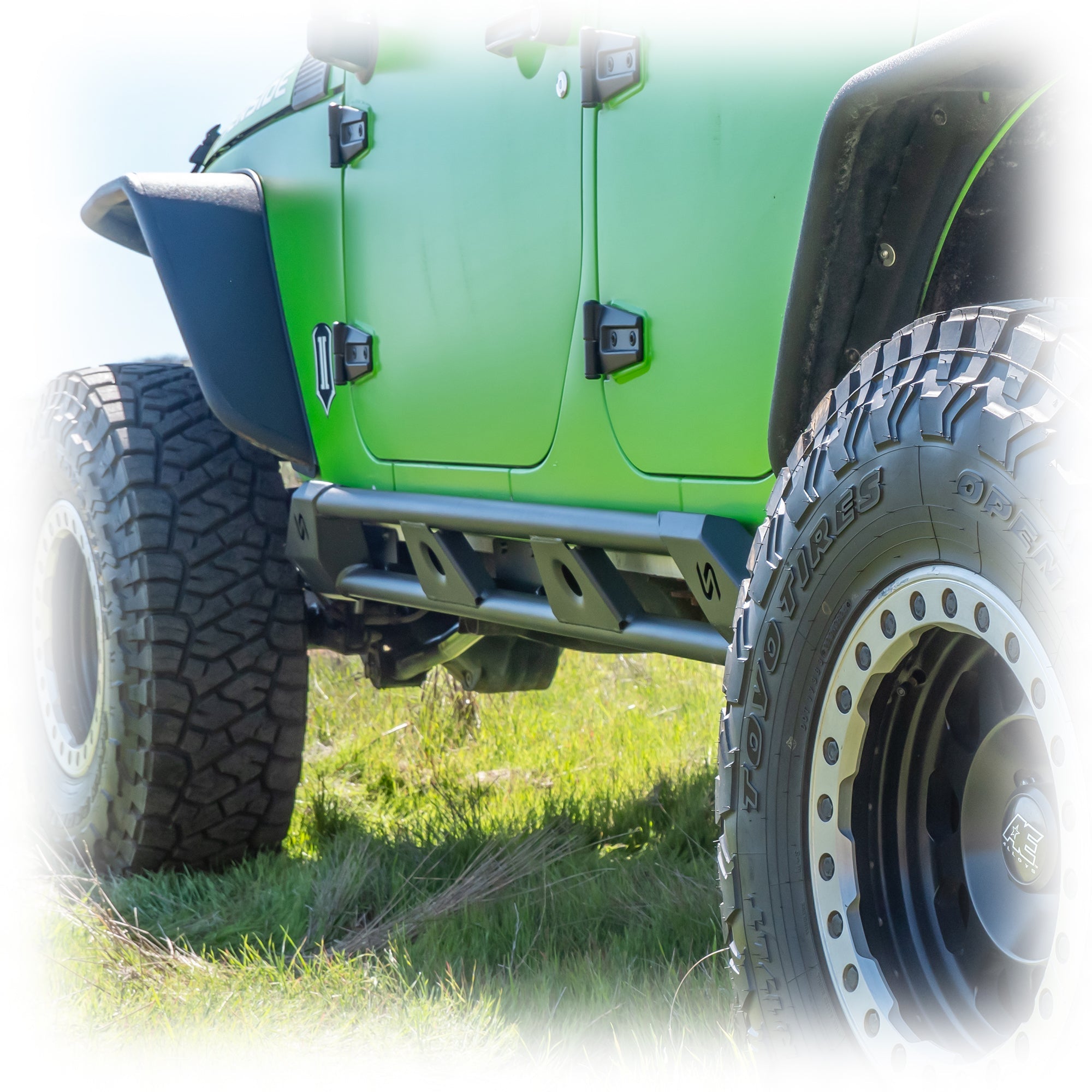 Jeep JK Rock Sliders | Frame - Mount System | 2007–2018 - Turn Offroad