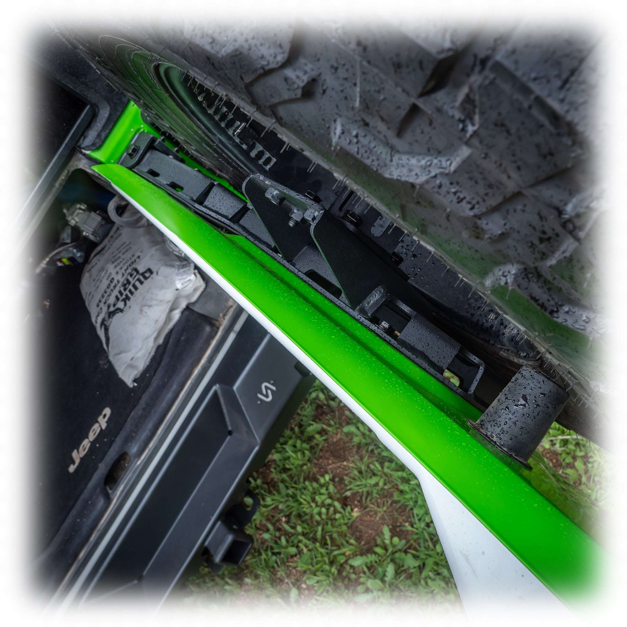Jeep JK Tire Carrier + Tailgate Reinforcement | 2007–2018 - Turn Offroad