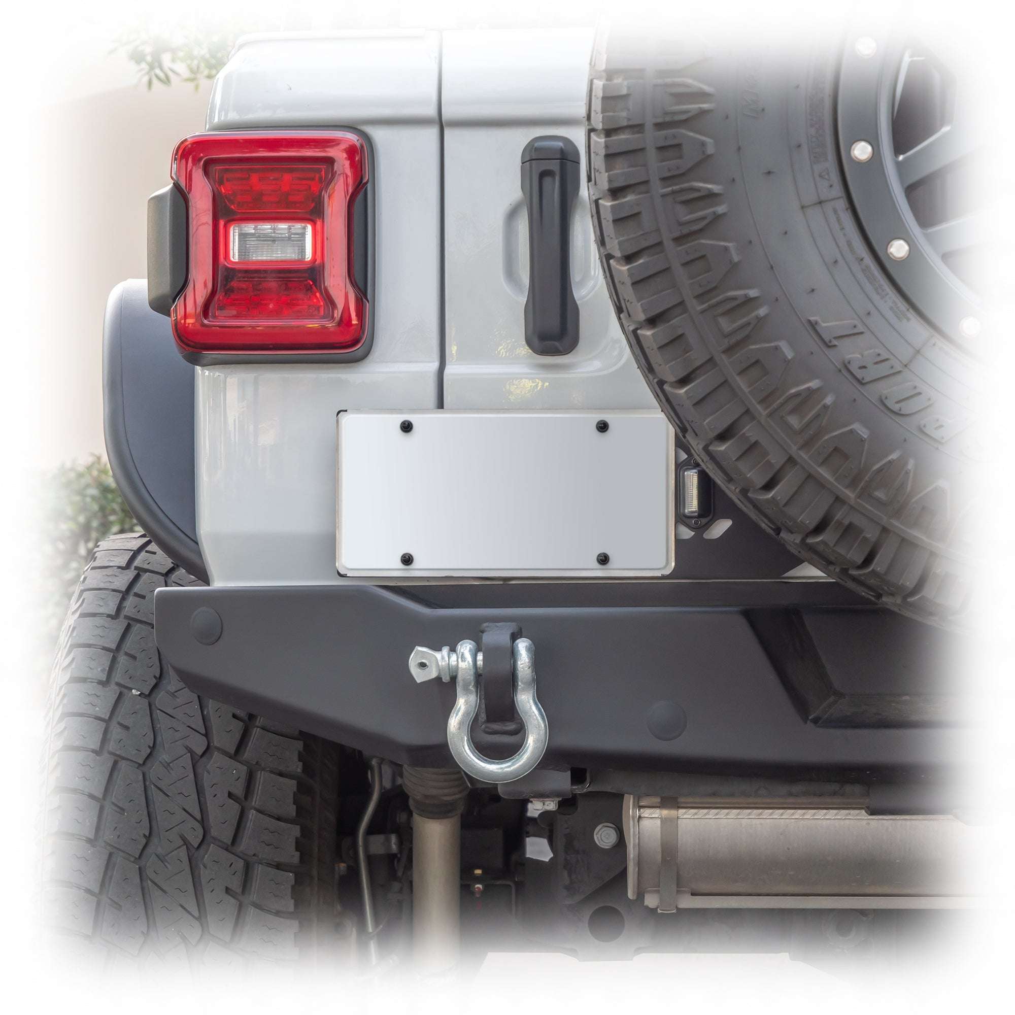 Jeep JL License Plate Relocation Kit - Turn Offroad