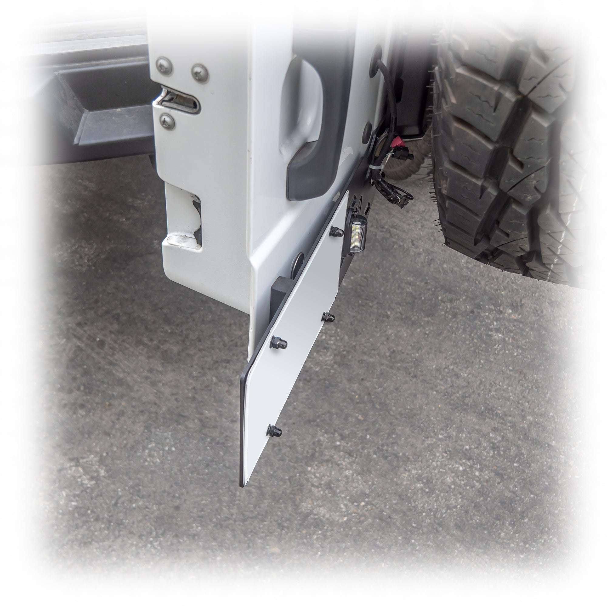 Jeep JL License Plate Relocation Kit - Turn Offroad