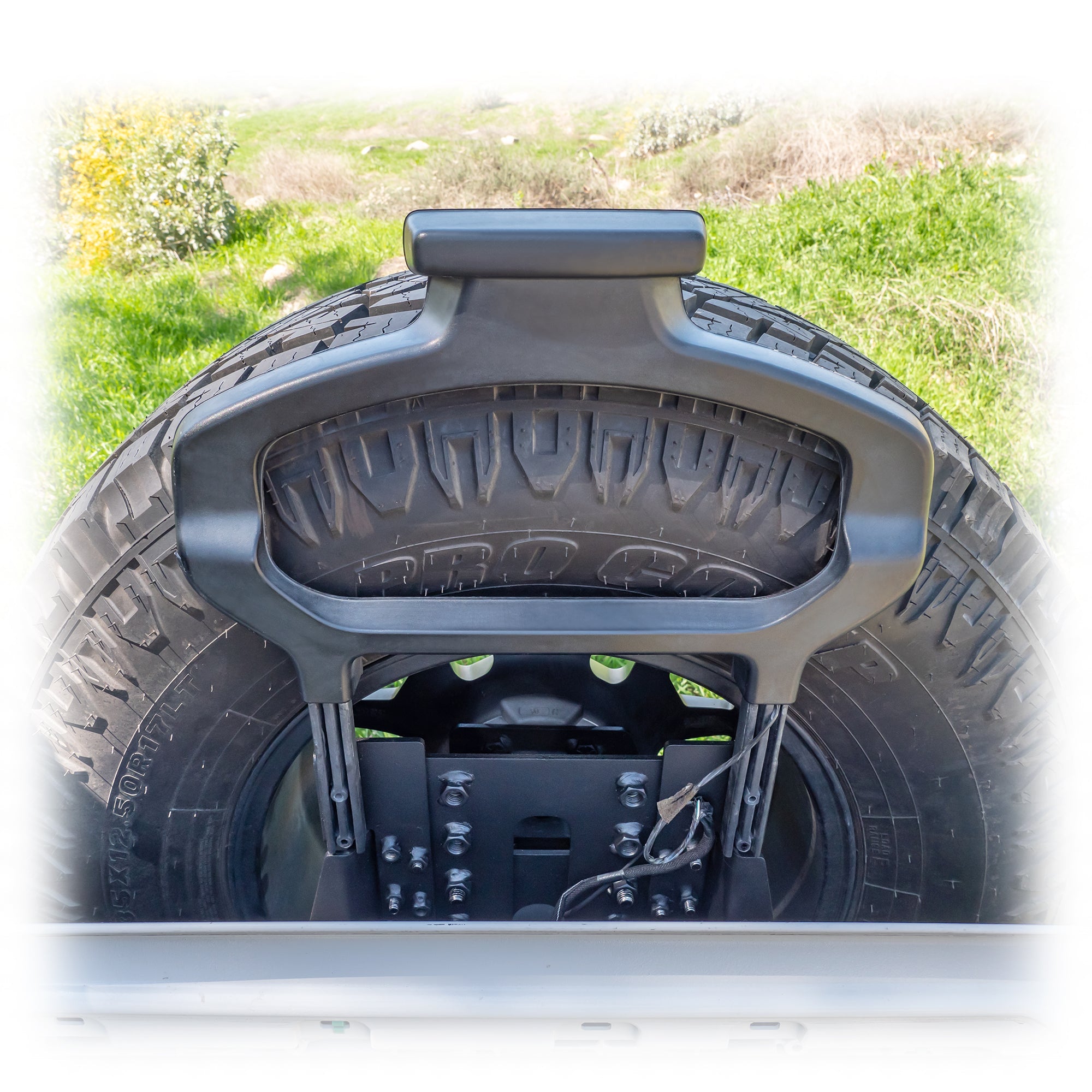 Jeep JL Tailgate Reinforcement Tire Carrier | 2018–2025 - Turn Offroad