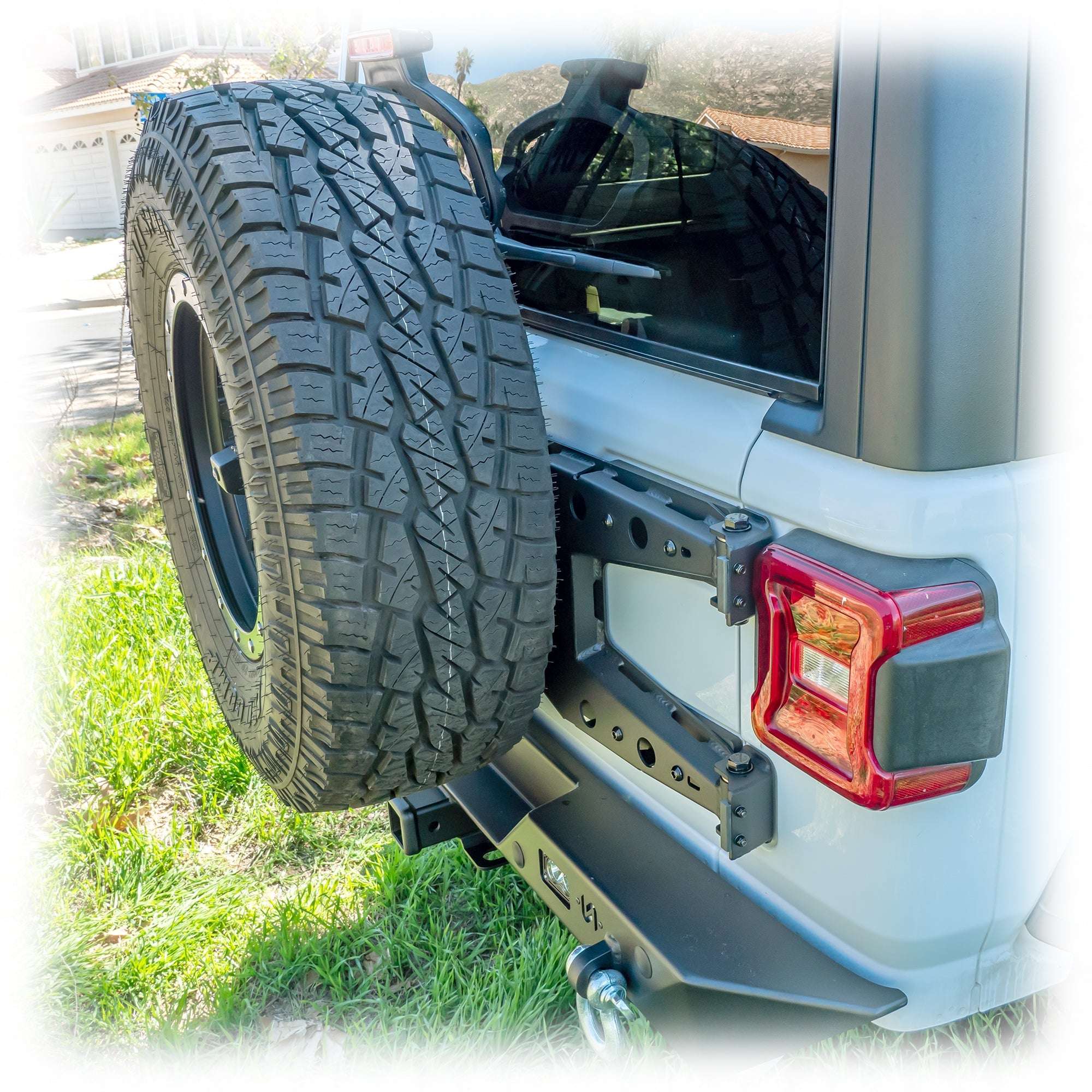 Jeep JL Tailgate Reinforcement Tire Carrier | 2018–2025 - Turn Offroad