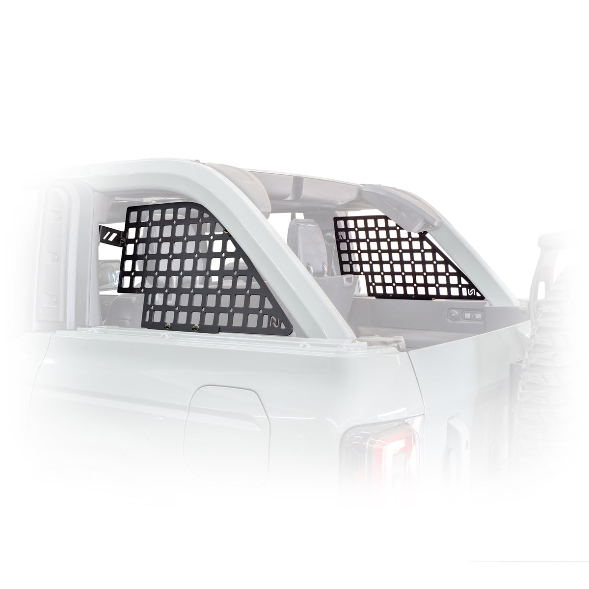 2021+ Ford Bronco Rear Window Molle Panels Turn Offroad