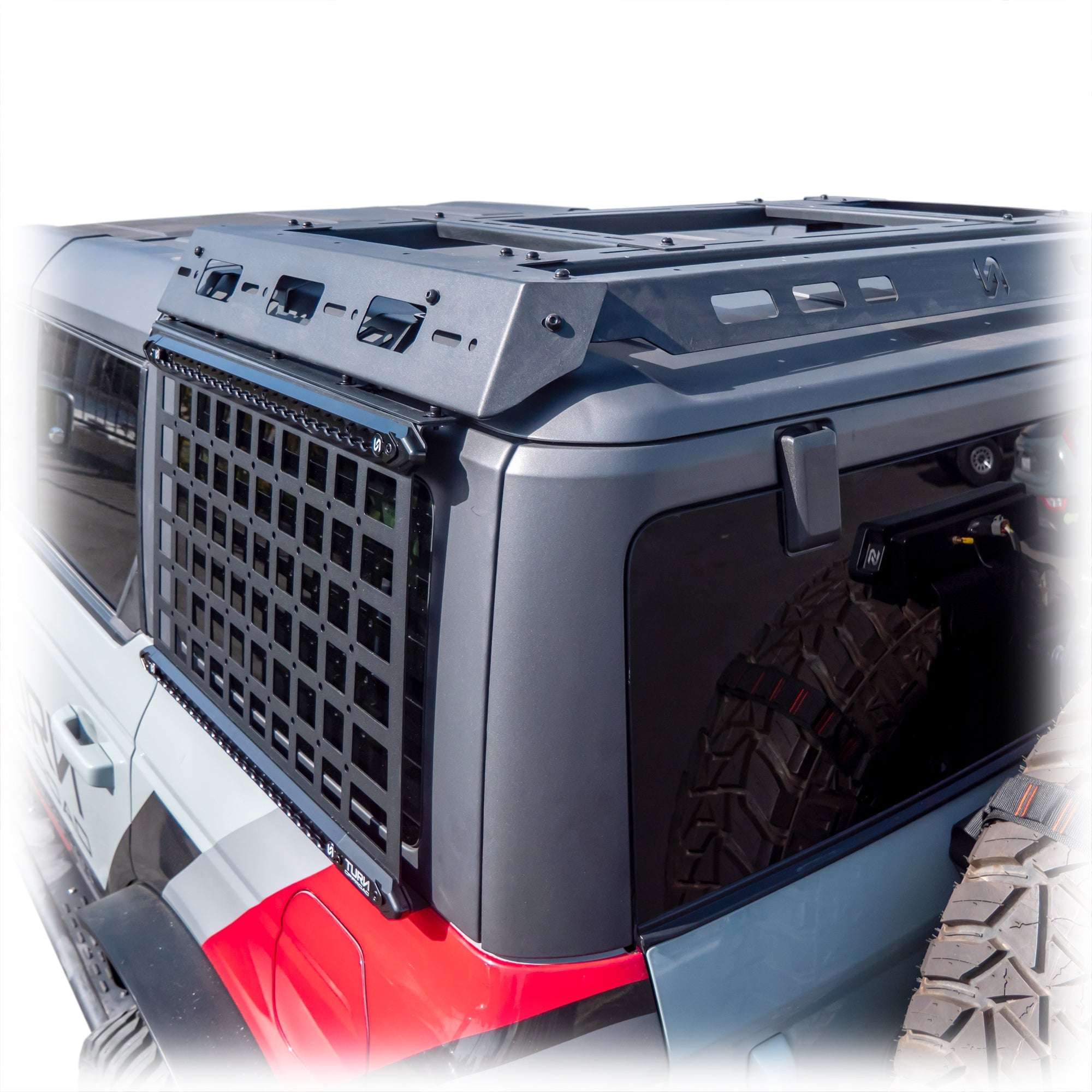 Side MOLLE Panels for 2021+ Ford Bronco 4 - Door Hard Top - Turn Offroad