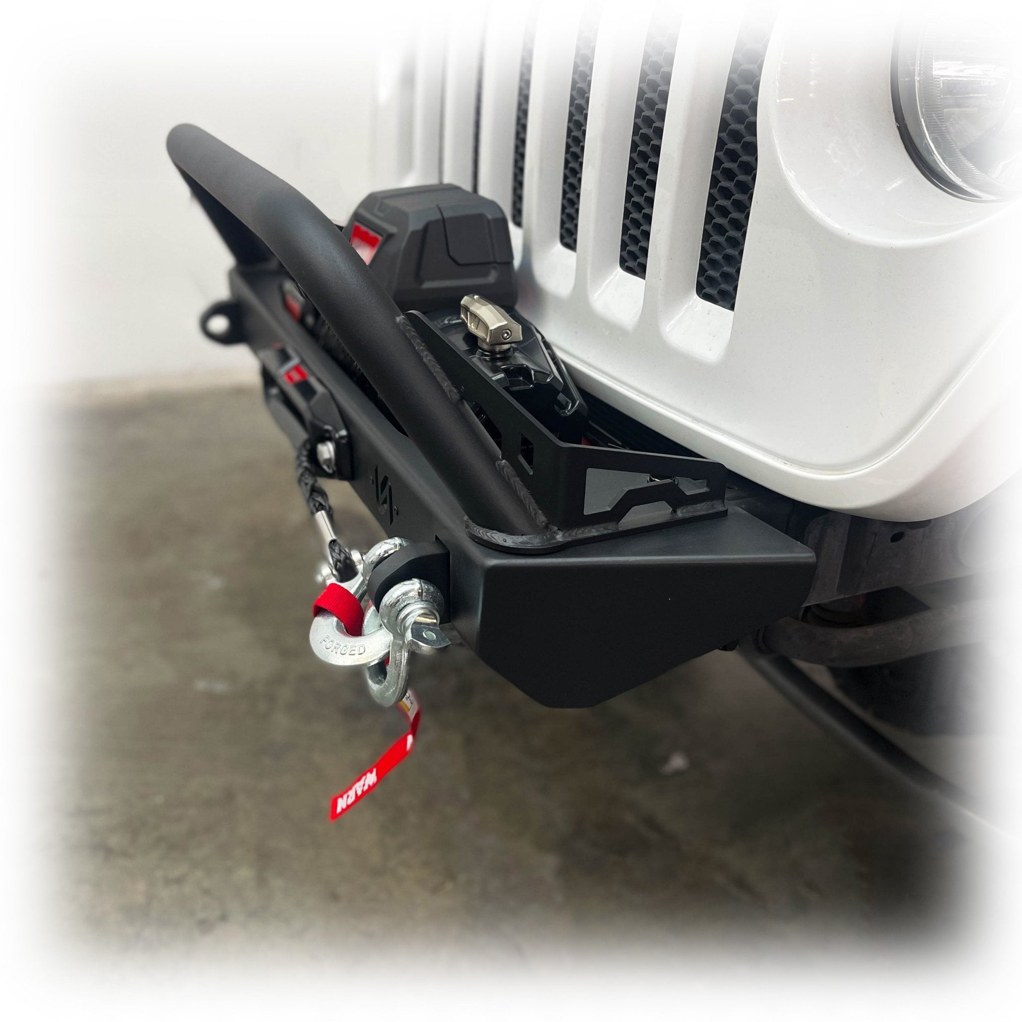 Stubby Front Bumper for Jeep Wrangler JL and Gladiator JT - Turn Offroad
