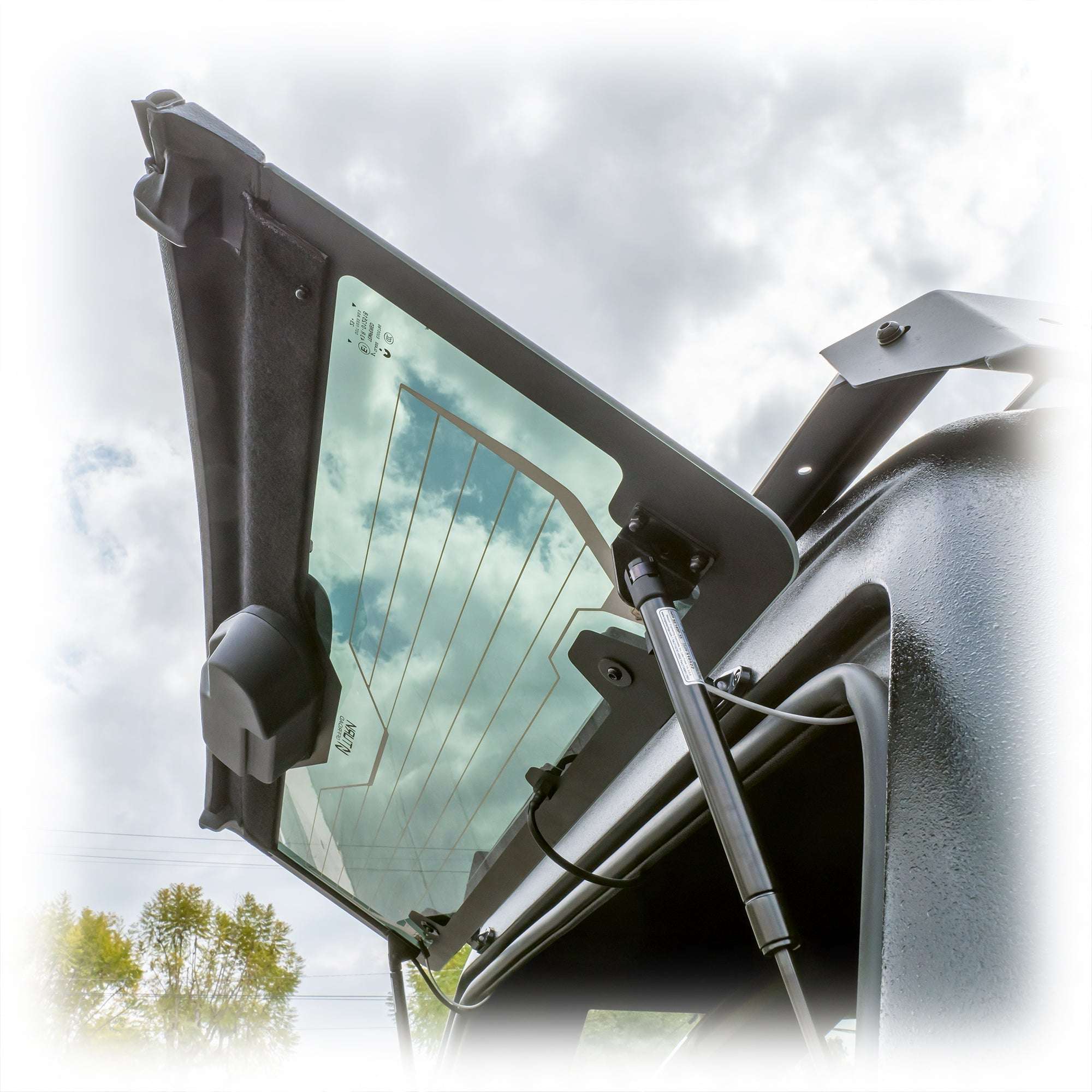 TR10 Bronco Hard Top Rear Window, Defroster & Wiper Assembly - Turn Offroad