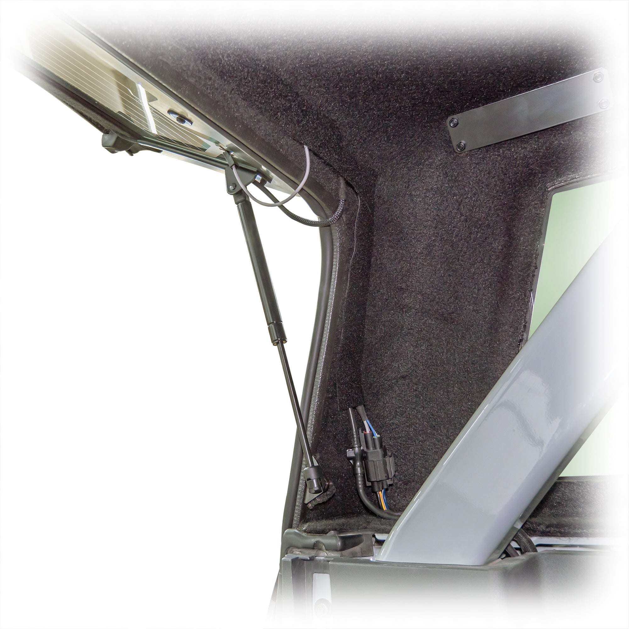 TR10 Bronco Hard Top Rear Window, Defroster & Wiper Assembly - Turn Offroad