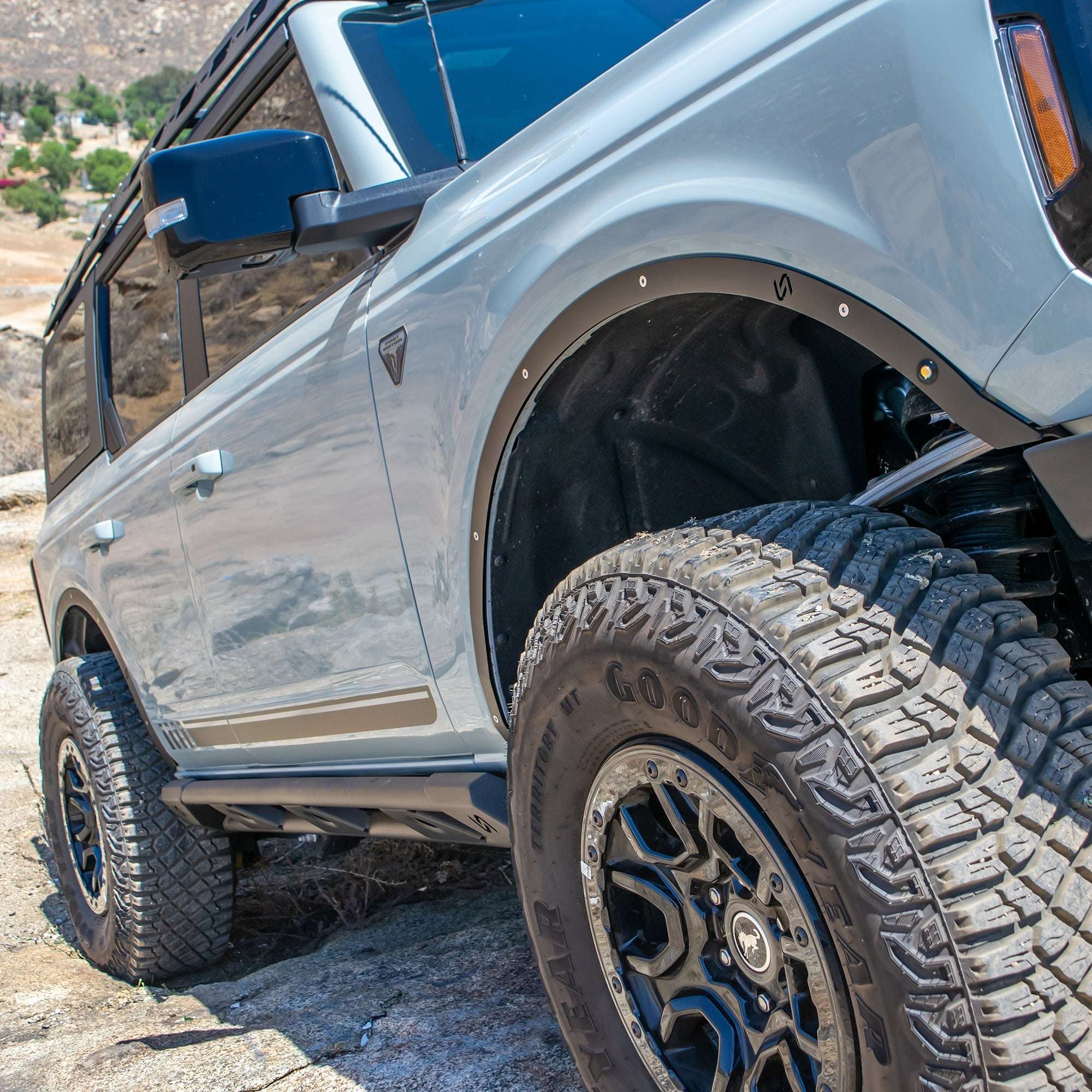 2021+ Bronco Fender Delete w/ Lights - Turn Offroad