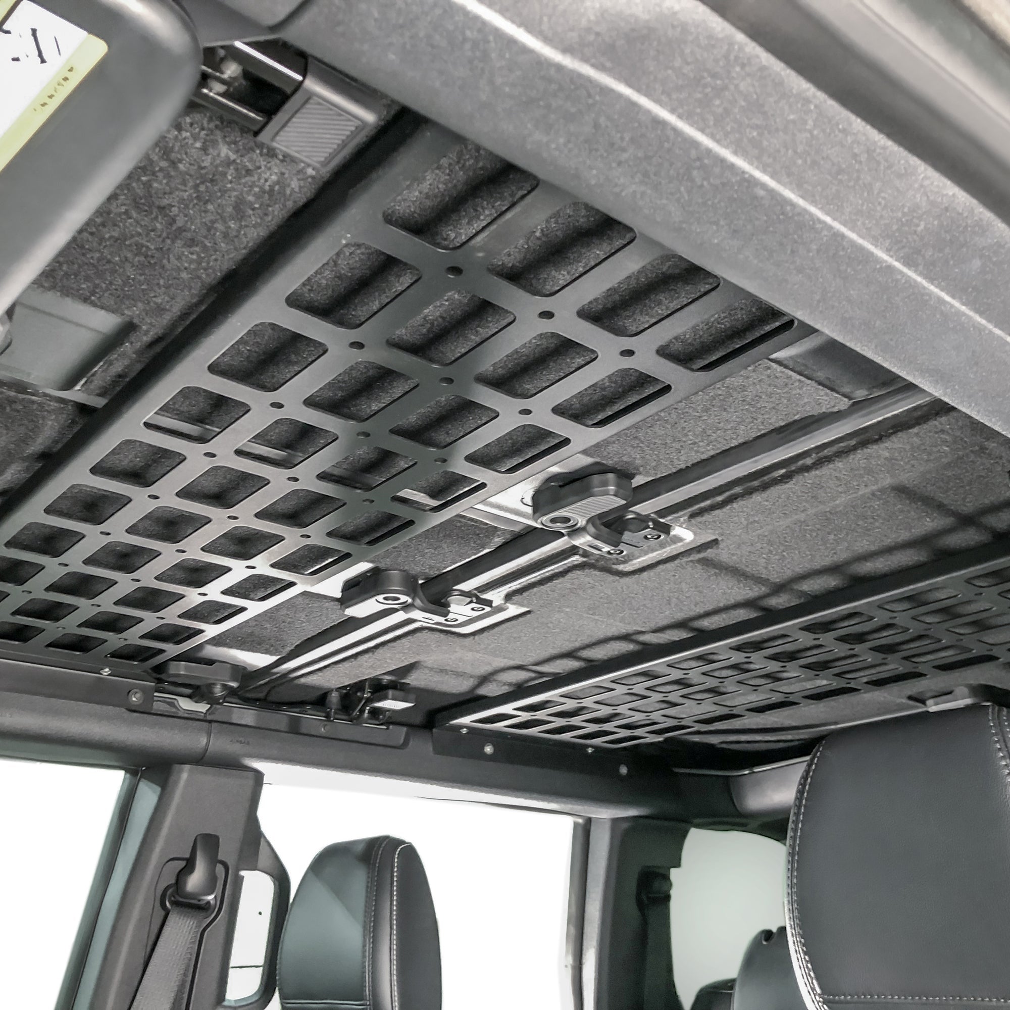 2021+ Ford Bronco Overhead MOLLE Panel Storage Kit - Turn Offroad