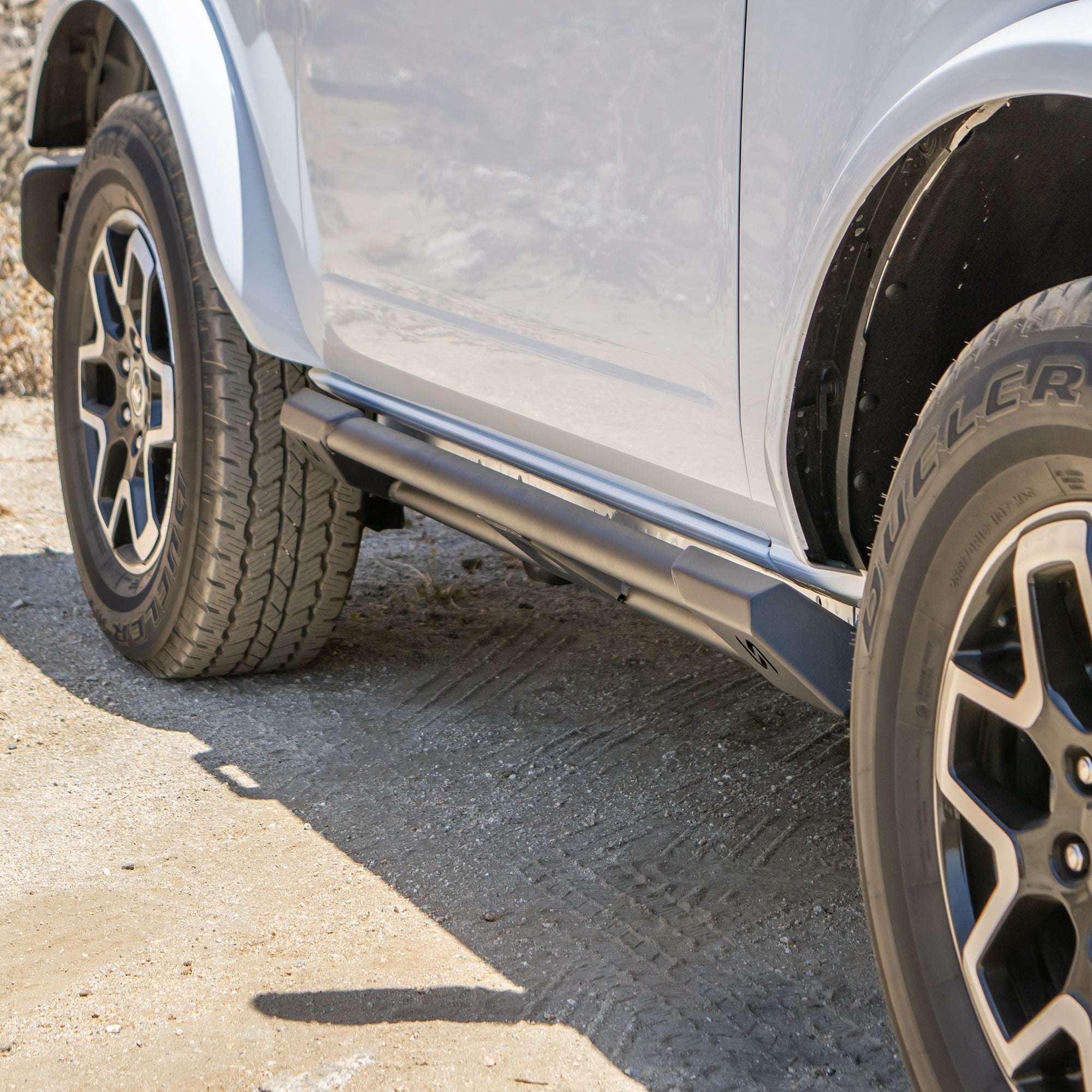 2021+ Ford Bronco Rock Sliders 2 - Door - Turn Offroad