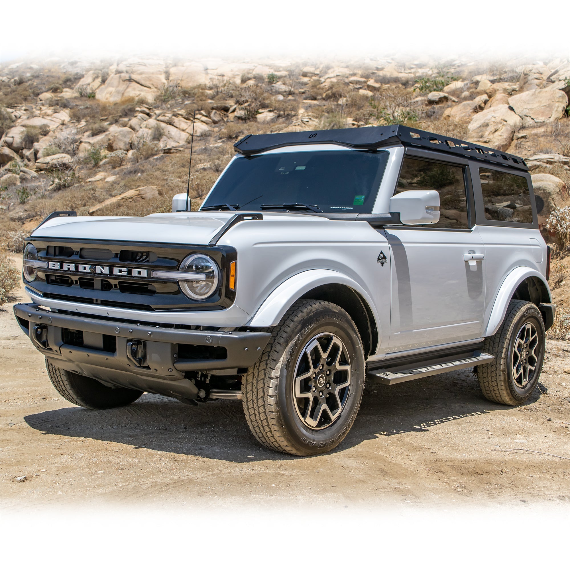 2021+ Ford Bronco Roof Rack 2 - Door - Turn Offroad
