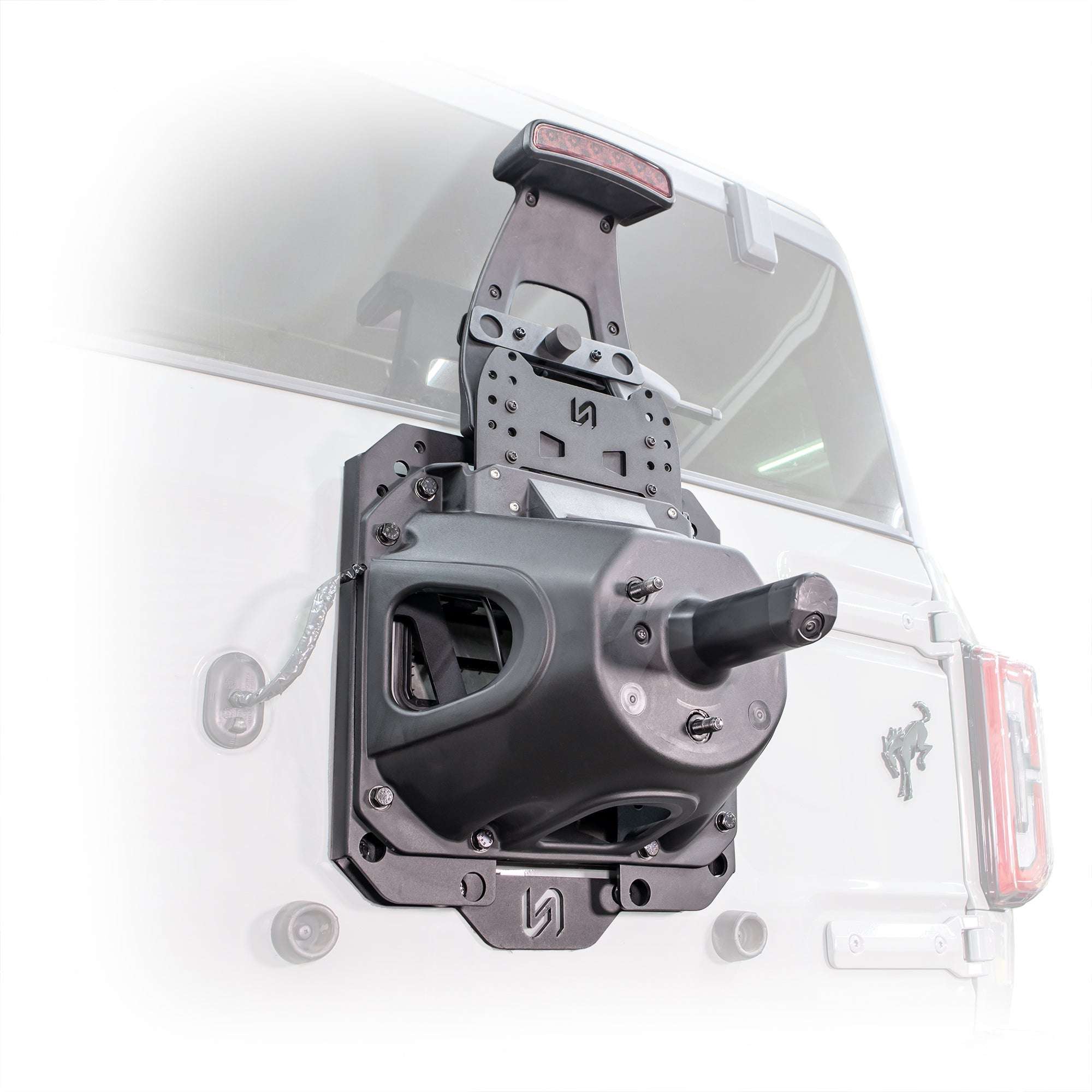 2021+ Ford Bronco Tire Carrier Relocation Kit - Turn Offroad