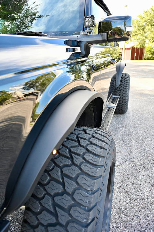 Steel vs. Plastic Fenders for Your 2021+ Ford Bronco: Making the Right Choice - Turn Offroad