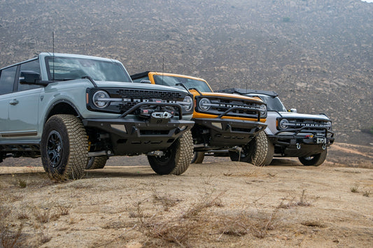 Upgrade Your 2021+ Ford Bronco Bumpers to Steel for Off-Road Durability & Protection - Turn Offroad