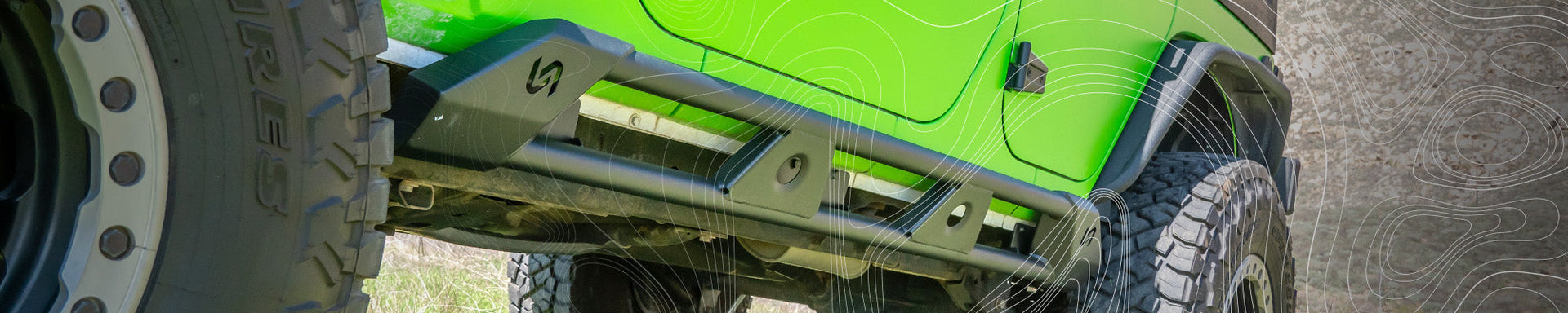 Jeep Rock Sliders and Steps